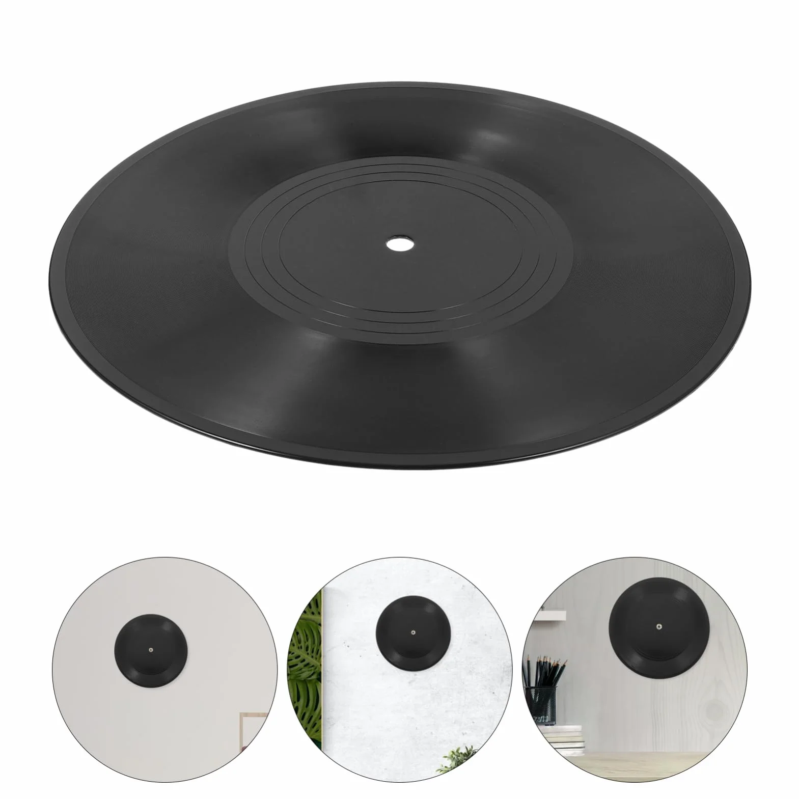 Gadpiparty 12 Pollice Vuoto Vinile Decorazione Parete Dischi Falso Artigianato Estetica Casa