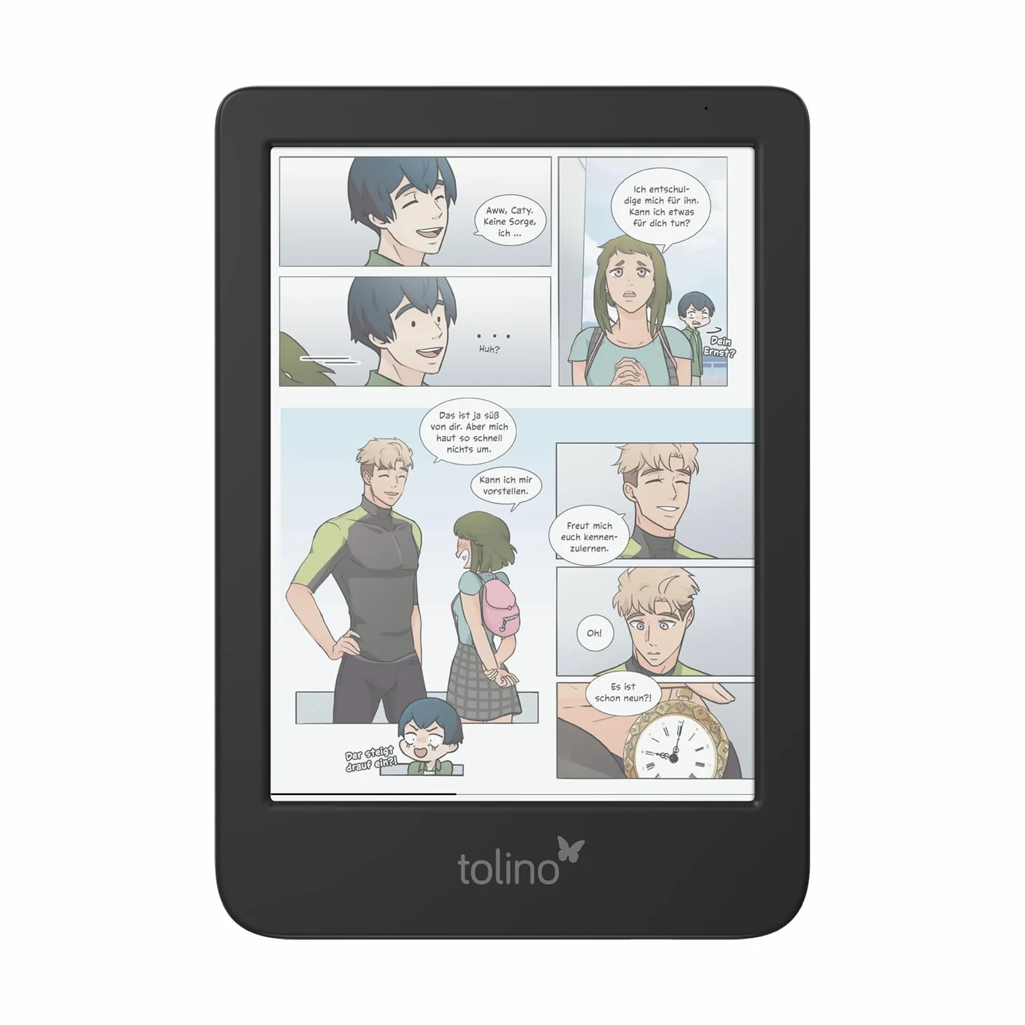 Tolino shine color Liseuse Écran tactile 16 Go Wifi Noir
