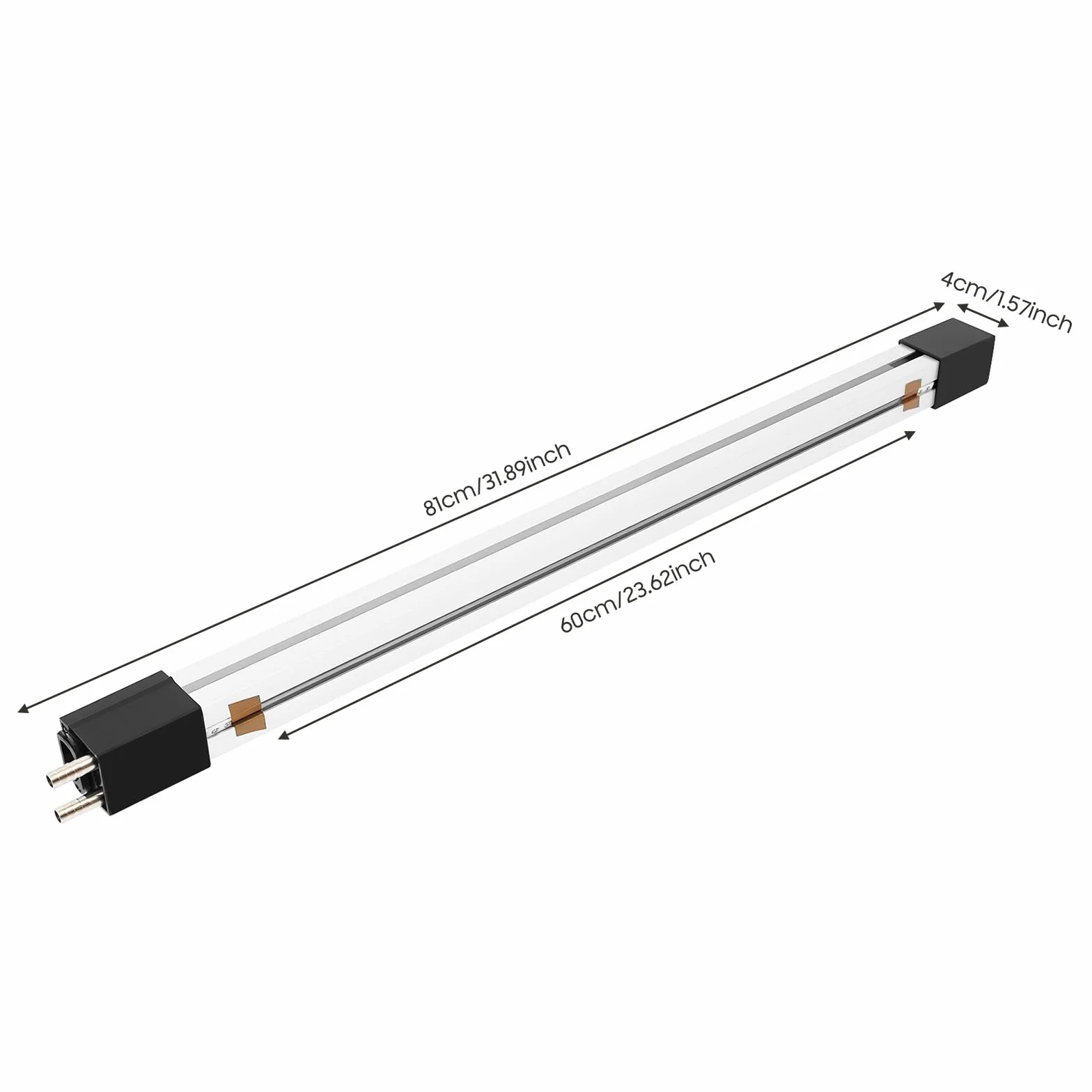 Piegatrice acrilico 600 mm riscaldatore portatile PVC 24 pollici