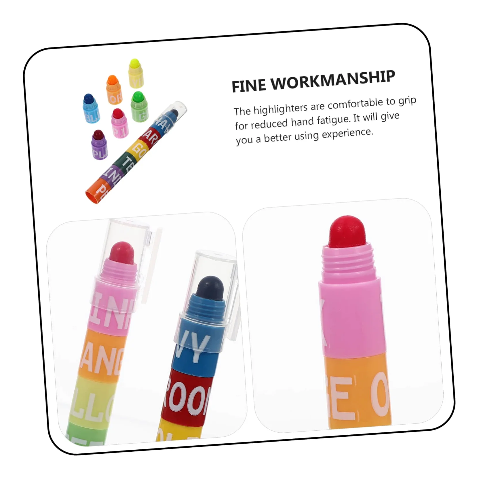 Abaodam 10 Set Di Evidenziatori Pennarelli Evidenziatori Penne Scolastiche Per Arte Scrittura Scrapbooking