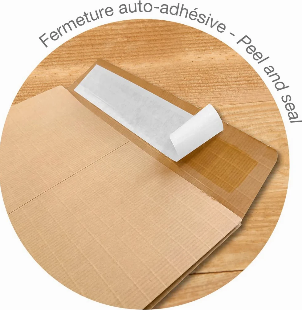 Clairefontaine 13050C - Conf. 250 buste C4 229x324 mm 130g/m² marrone