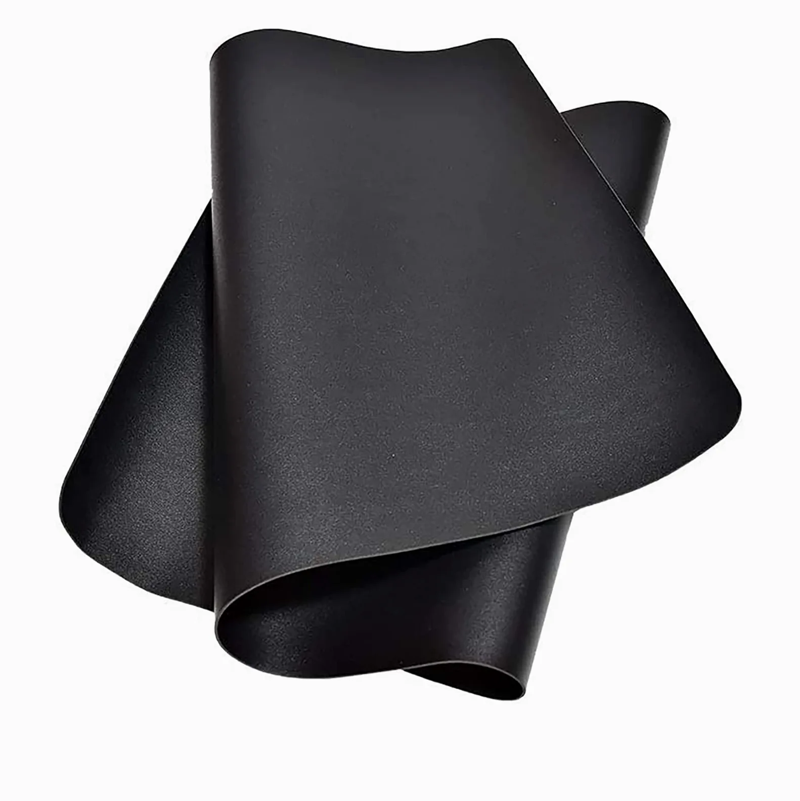 Tappetino da Scrivania, Multifunzionale Tappetino per Mouse Impermeabile in Similpelle per Ufficio E Uso Domestico Doppia Facciata Nero + Nero 130x160cm/51.18x62.99in