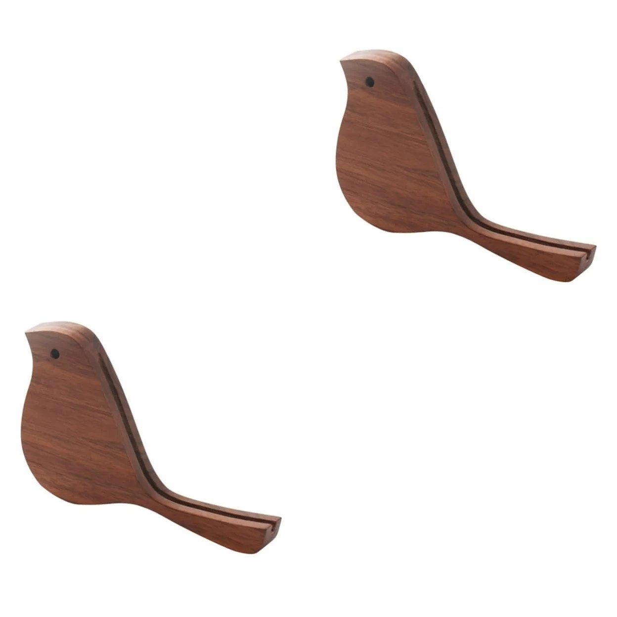 2 Pezzi Eleganti Porta Calendario Da Tavolo in Legno Decorativo Porta Cartoline Per Casa Ufficio Caffè