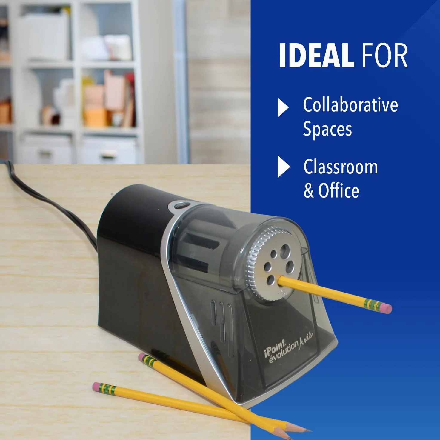 Westcott Electric iPoint Evolution Axis - Temperamatite resistente, colore: Nero e Argento