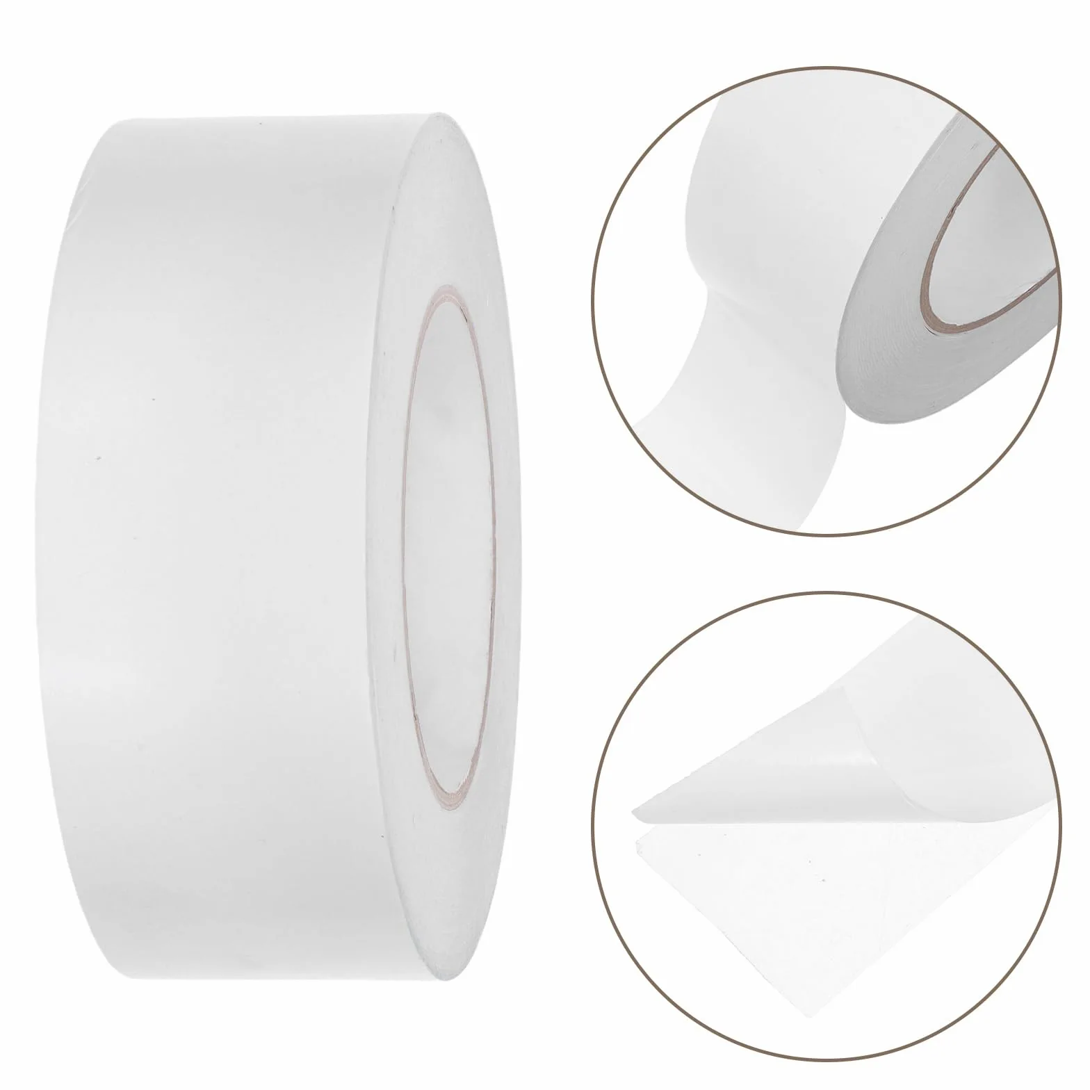 WOONEKY Nastro Biadesivo Trasparente Invisibile in Pet Forte Adesione, Sottile e Multipurpose, per Decorazioni e Confezioni Regalo in Ufficio