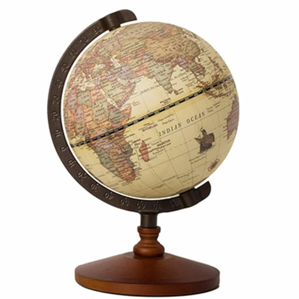 JHD Forniture Scolastiche per la Scuola della Decorazione della casa del Globo di Legno dell'Annata per l'aula dello Studente