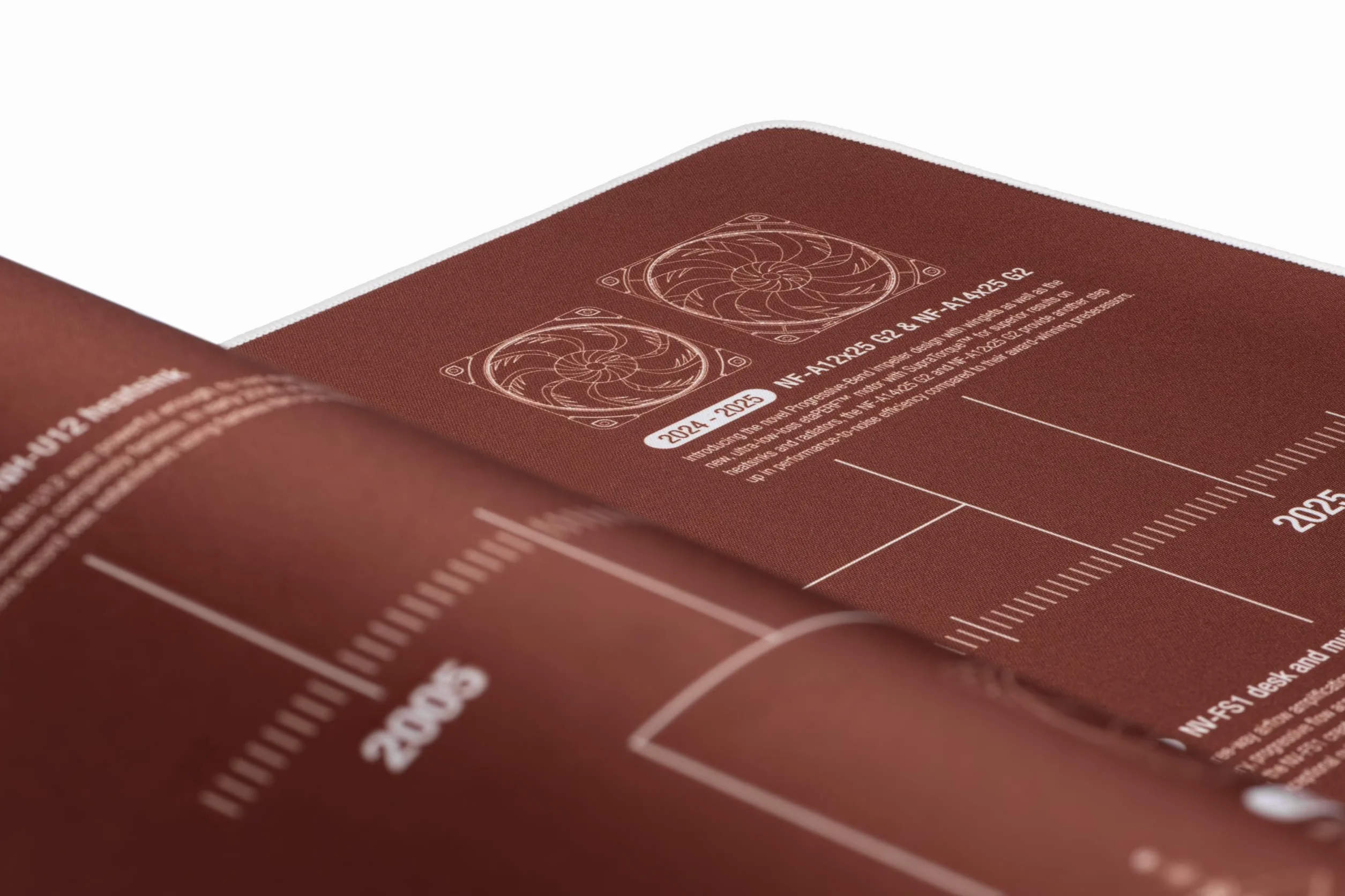 Noctua NP-DM3 Tappetino da Scrivania per il 20° Anniversario, 90x40 cm (Marrone)