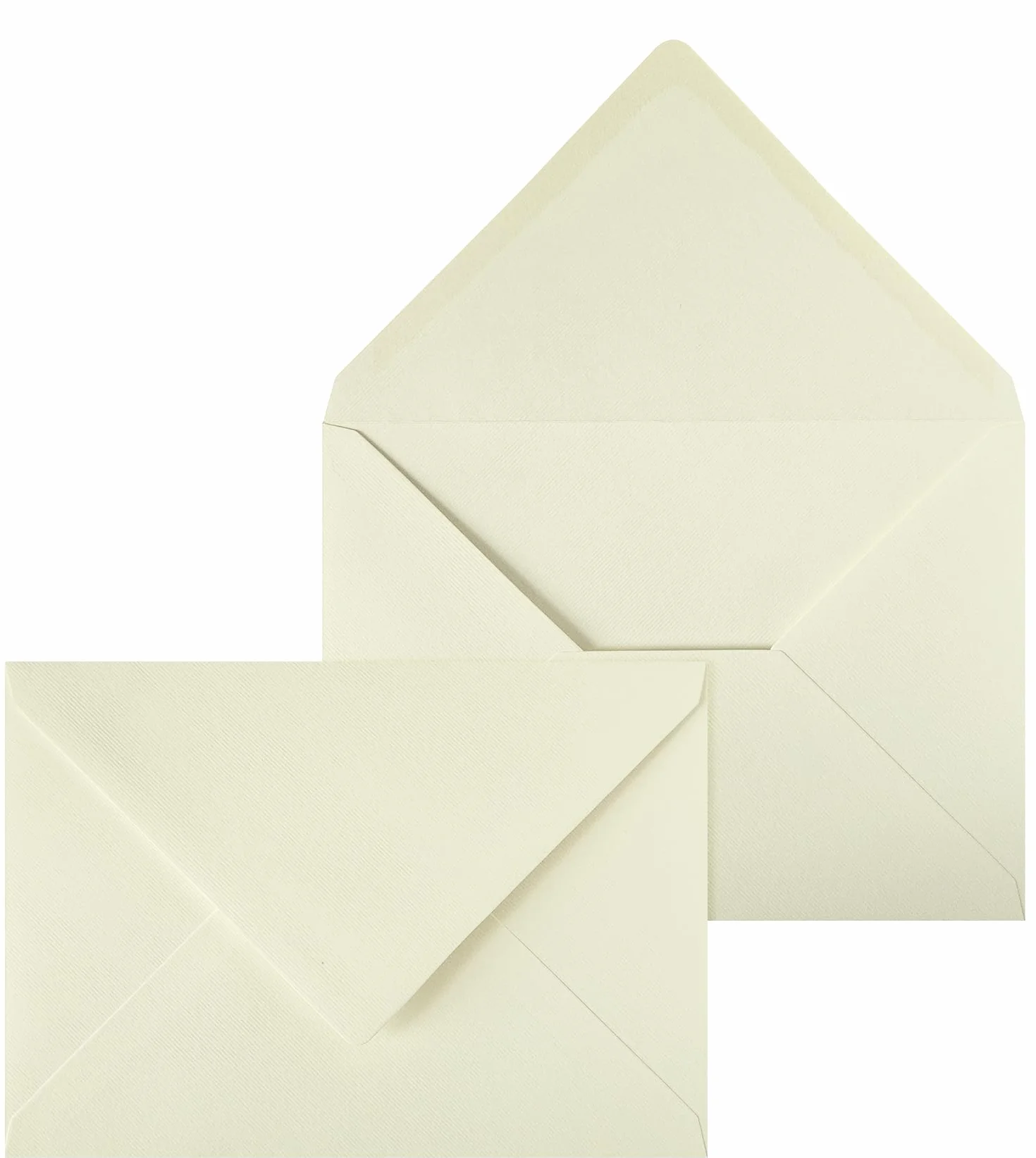Netuno buste lettera grandi strutturate avorio C5 16,2 x 22,9 cm 160g A5 carta righe per inviti