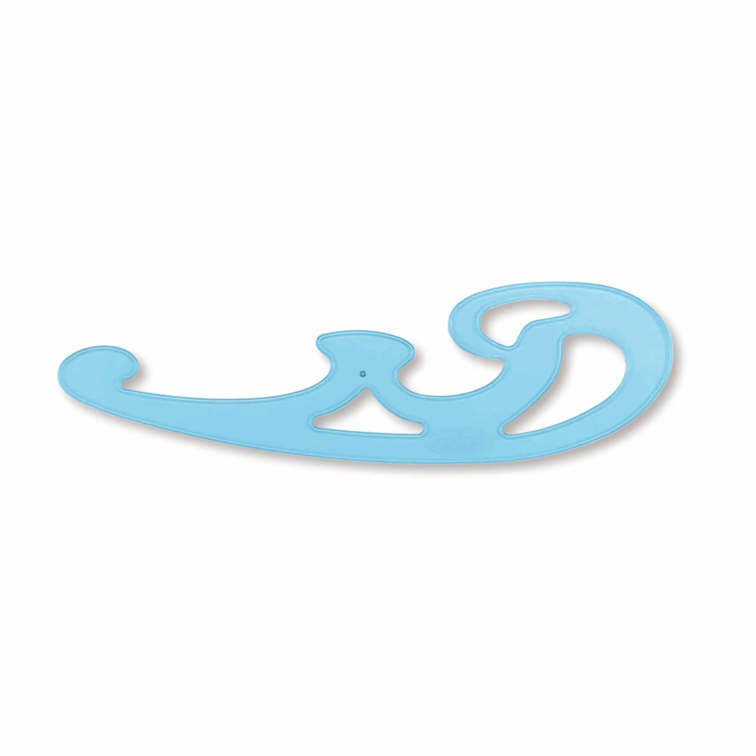 Staedtler Mars Curvilinee Set 3 Pezzi Stencil Geometrici Plastica per Disegno Tecnico Curve Raggio Variabile