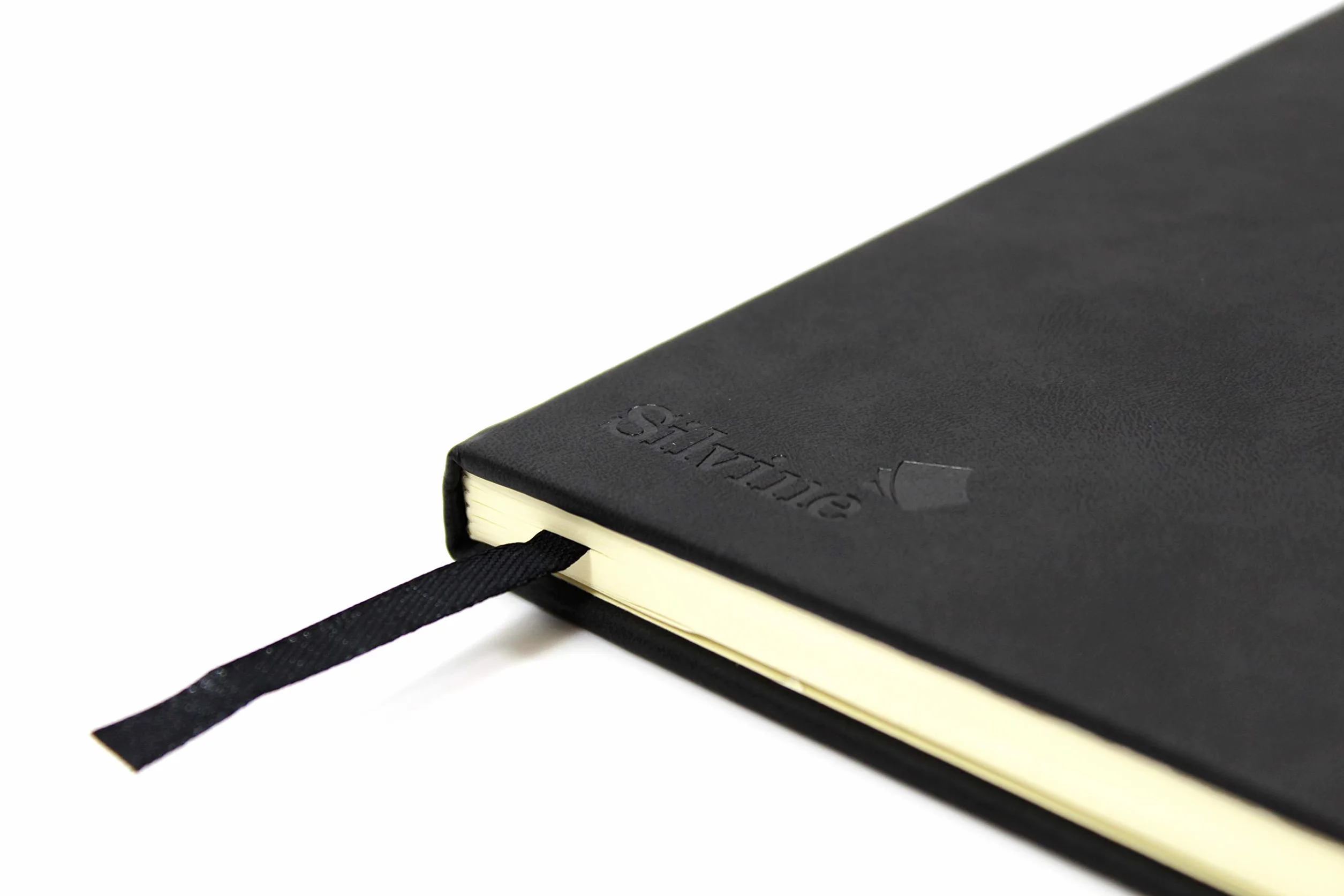 Silvine Executive Soft Feel Notebook A4 Ruled 160pp 90gsm Black Ref 198BK