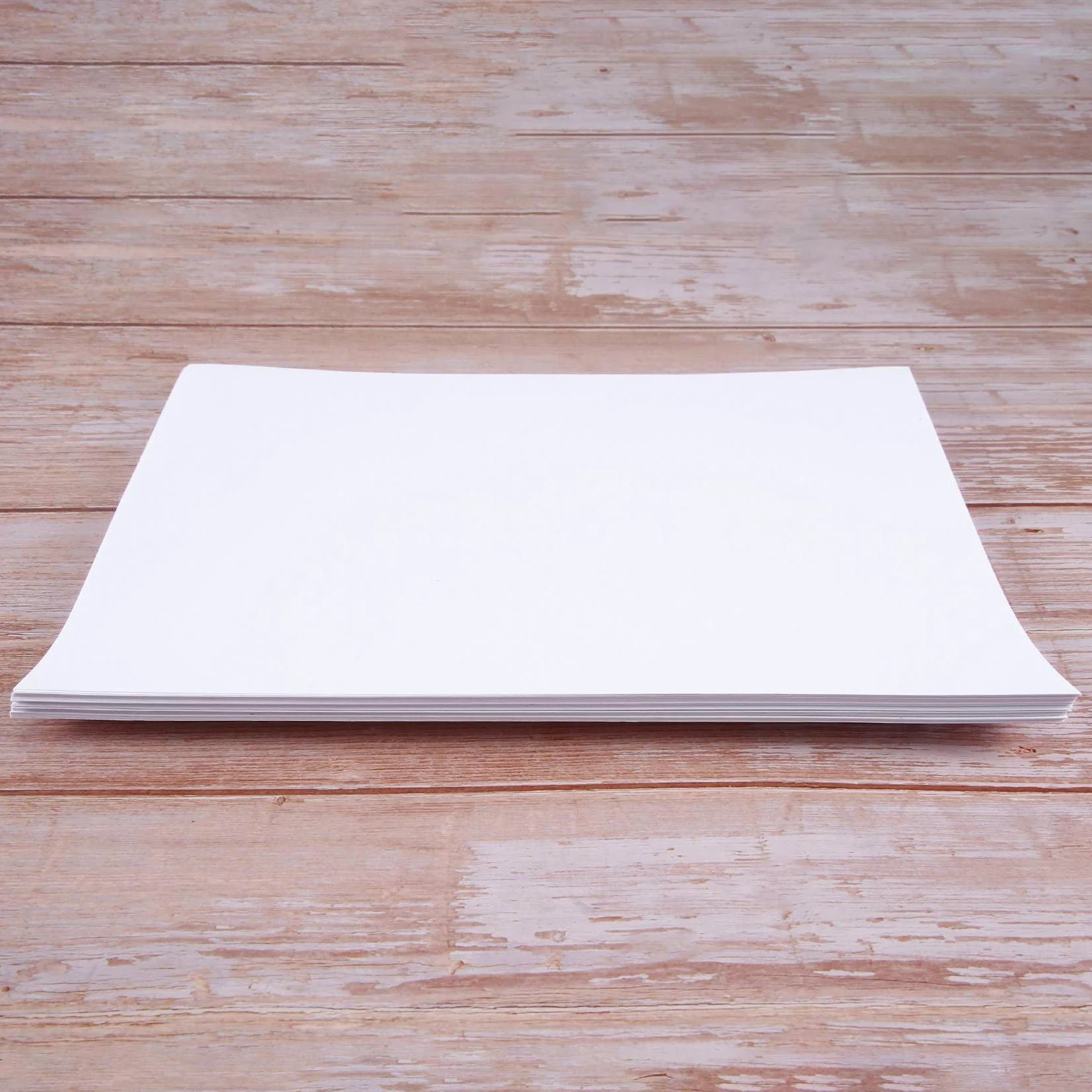 Carta Adesiva Vinilica Impermeabile Stampabile Premium per Getto D'Inchiostro e Stampante 210X280Mm 240 Fogli di Carta Adesiva Bianca Opaca