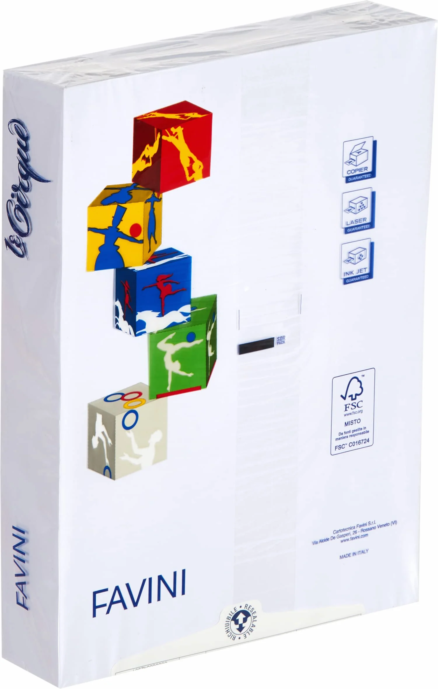 Cartotecnica Favini RISMA LE CIRQUE BIANCO 160G A4