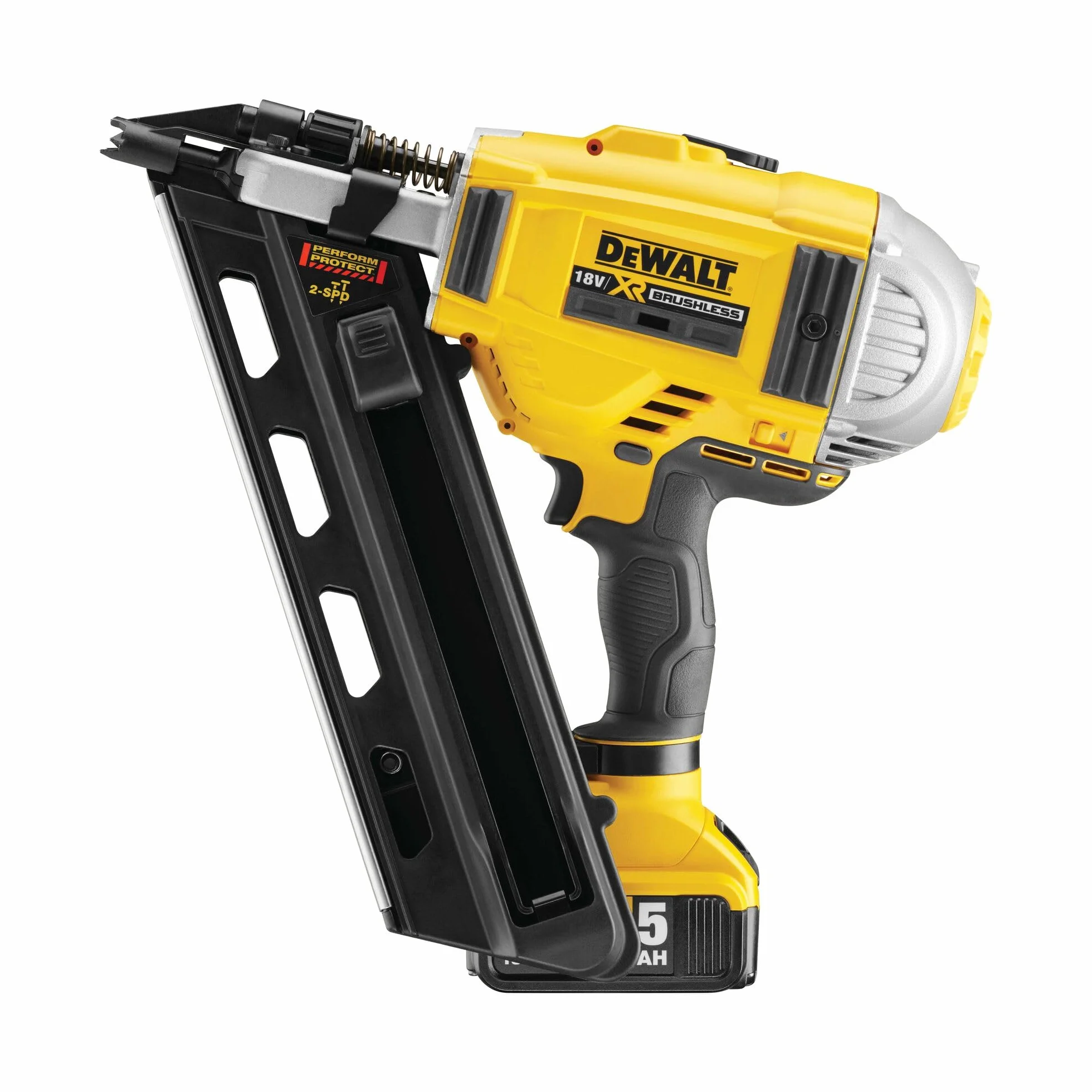 DEWALT, DCN695P2-QW, Cordless Chiodatrice 18V / 5Ah
