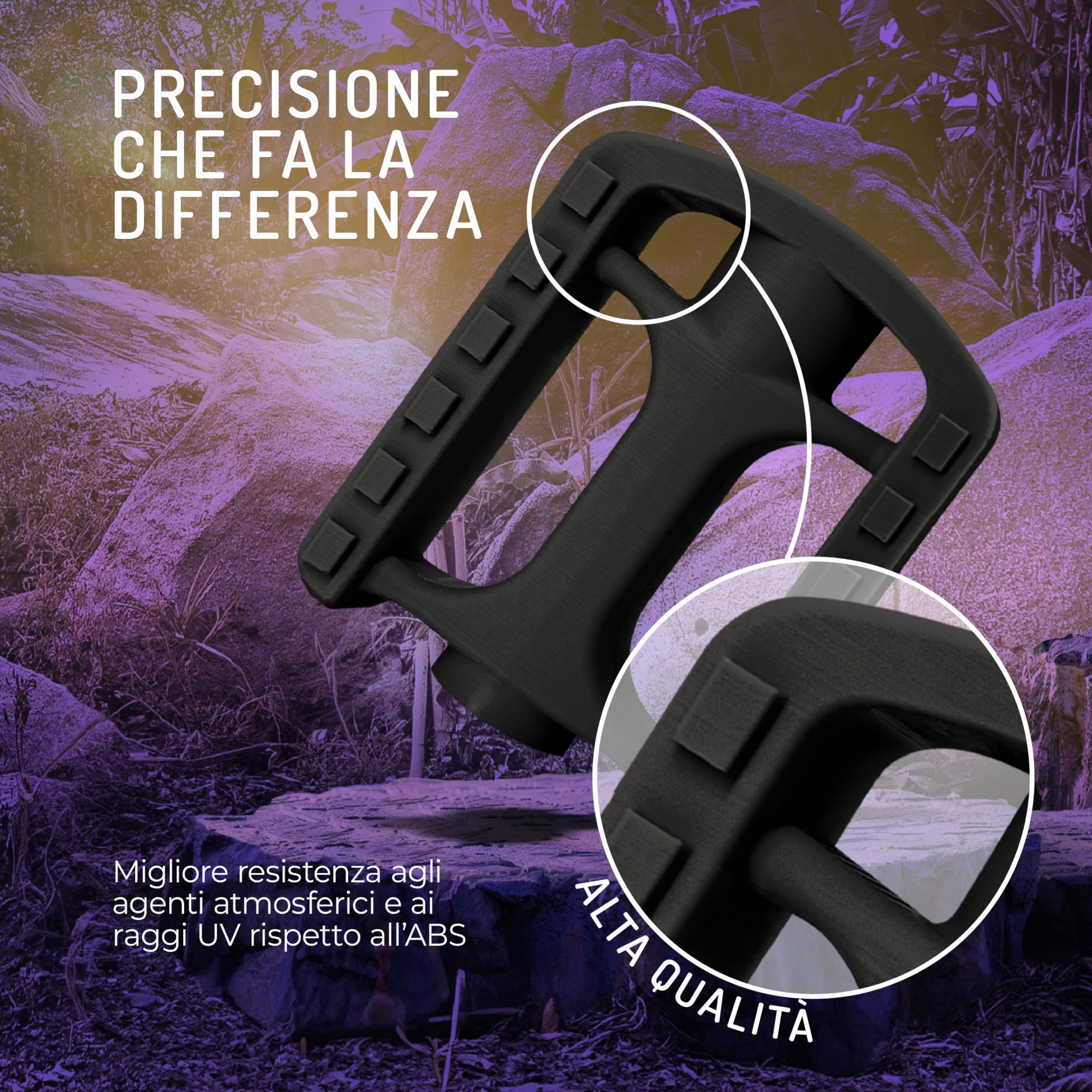 WINKLE Filamento ASA 1.75mm Nero Corvino 250g Bobina per Stampante 3D FDM Precisione Dimensionale +/- 0.05mm Resistente UV Calore
