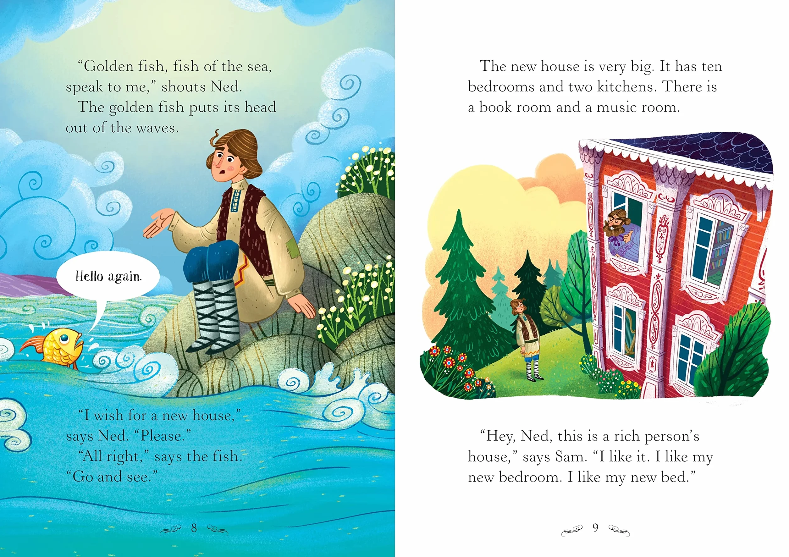 The Golden Fish English Readers Starter Level
