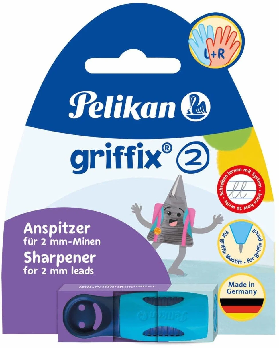 Pelikan griffix Temperamatite con contenitore di raccolta per mine 2 mm blu oceano