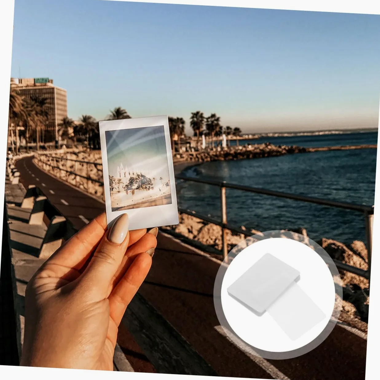 NUOBESTY 200fogli Trasparenti Adesivi per Plastificazione Pellicola Laminante Trasparente per Plastificazione Fotografica Materiale e Resistente allo Sbiadimento per File Immagini