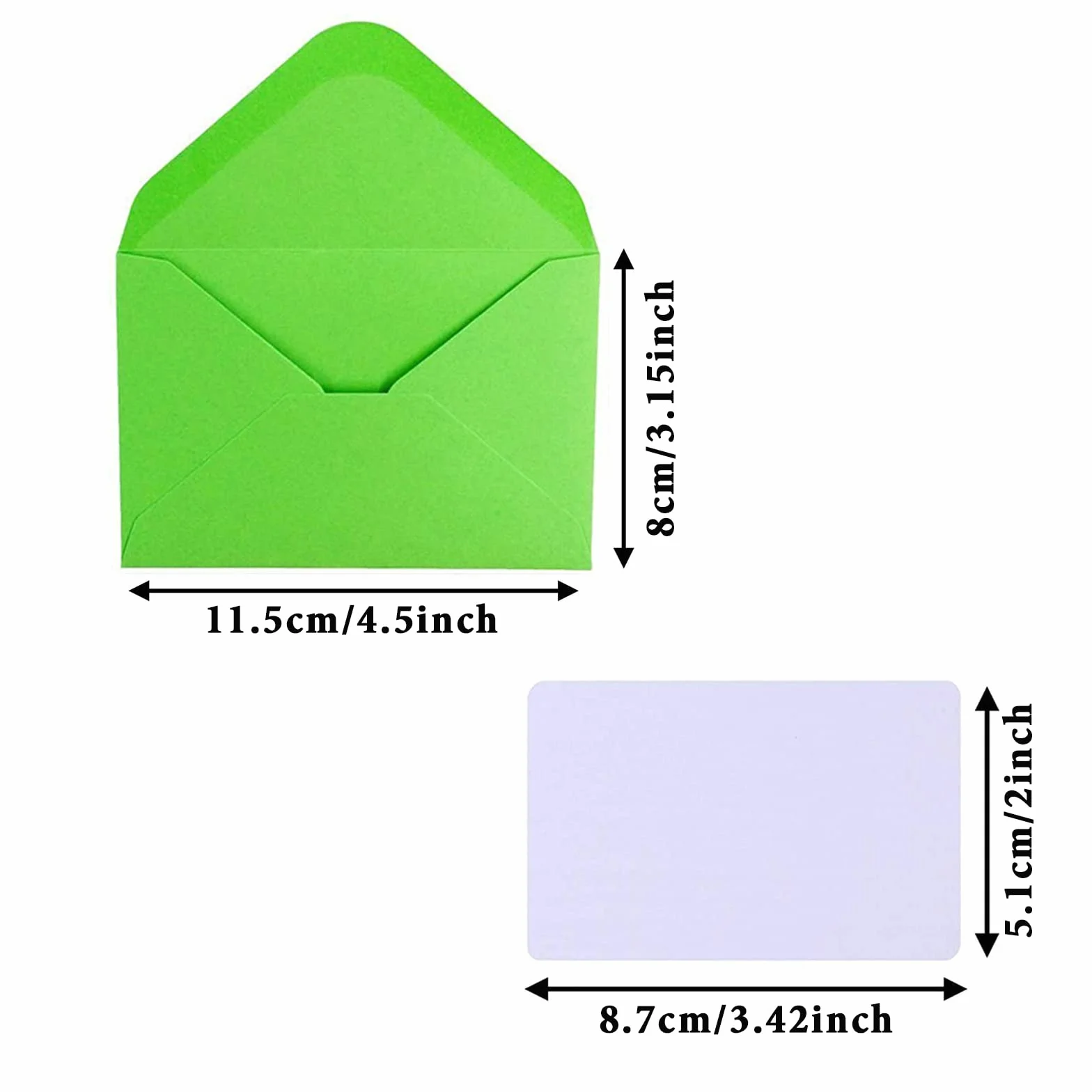 Mini Buste 50 Pezzi Colorate con Biglietti Vuoti per Matrimoni Compleanno Feste Regali