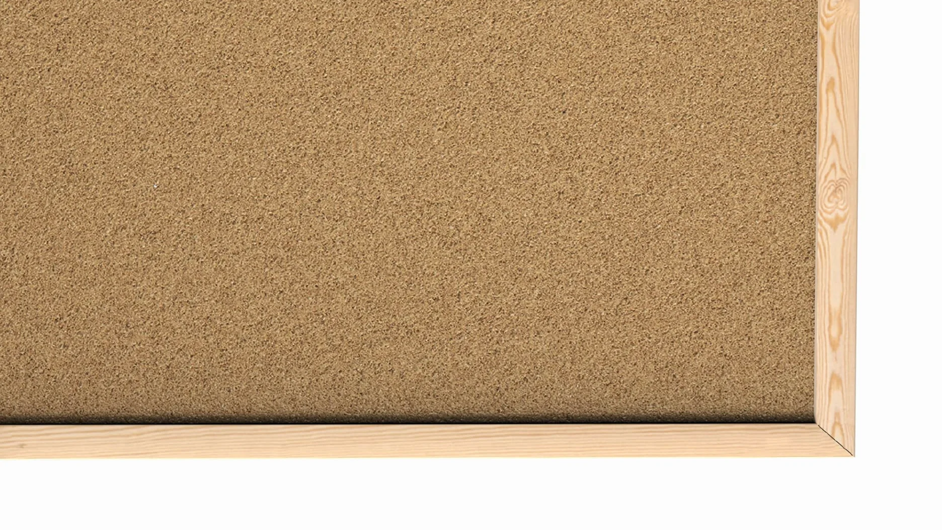 ALLboards Lavagna in Sughero con Cornice in Legno 120x90cm, Bacheca Sughero per Puntine Spille Memoboard