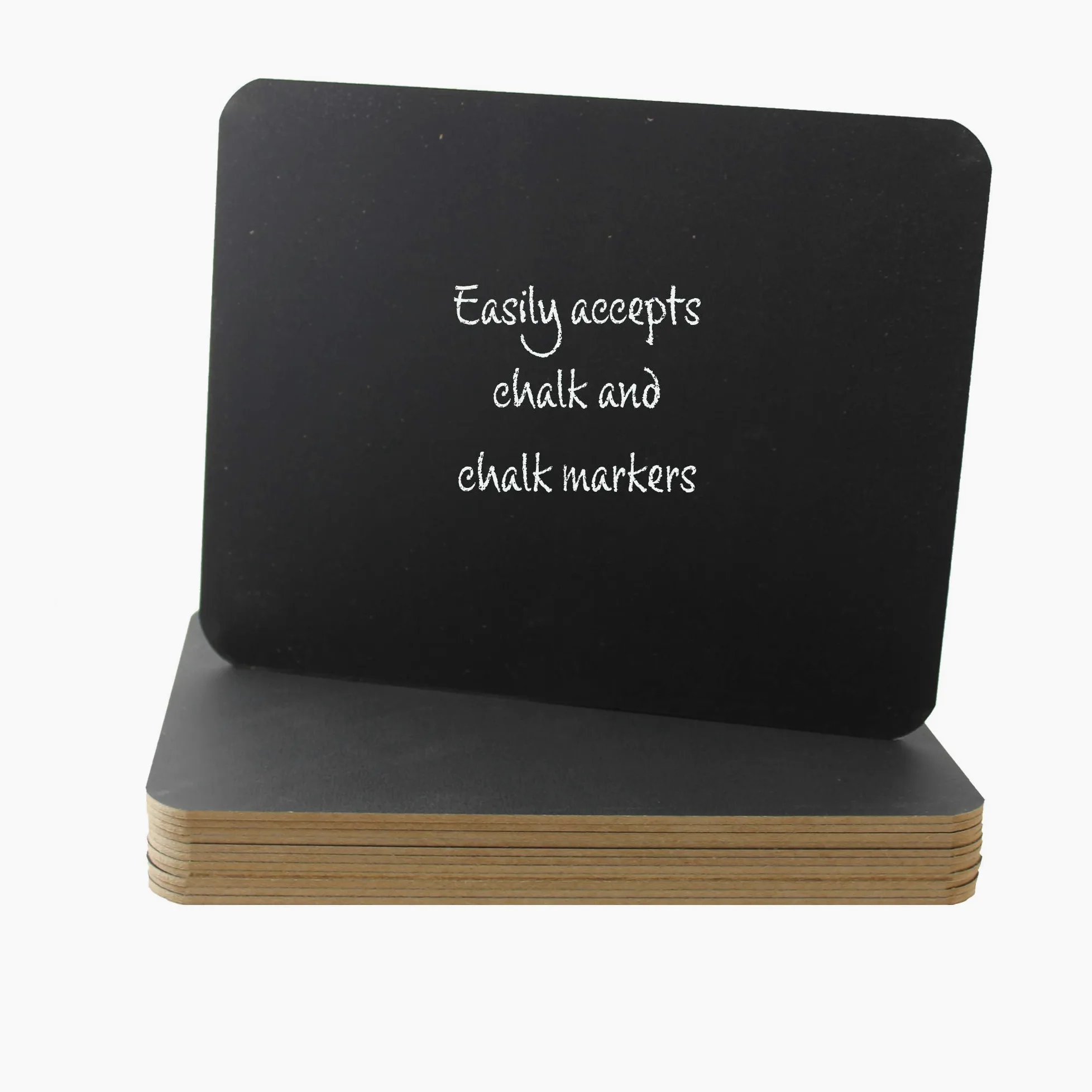 Flipside Products Lavagna nera da 9,5 x 12 cm, confezione da 12
