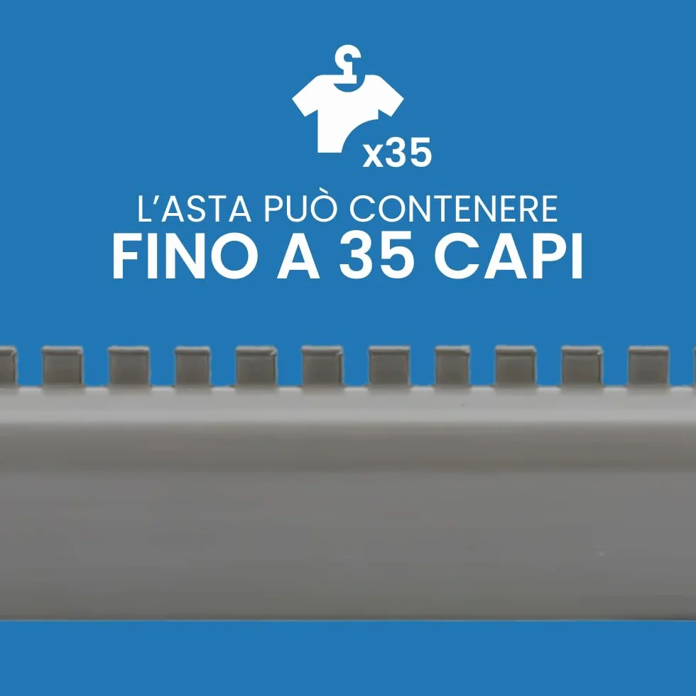 IMBALLAGGI 2000 Scatole Cartone Porta Abiti con Barra Appendiabiti 50x50 cm h 110 cm Scatoloni Doppia Onda per Trasloco Armadio 2 pezzi + Nastro Adesivo