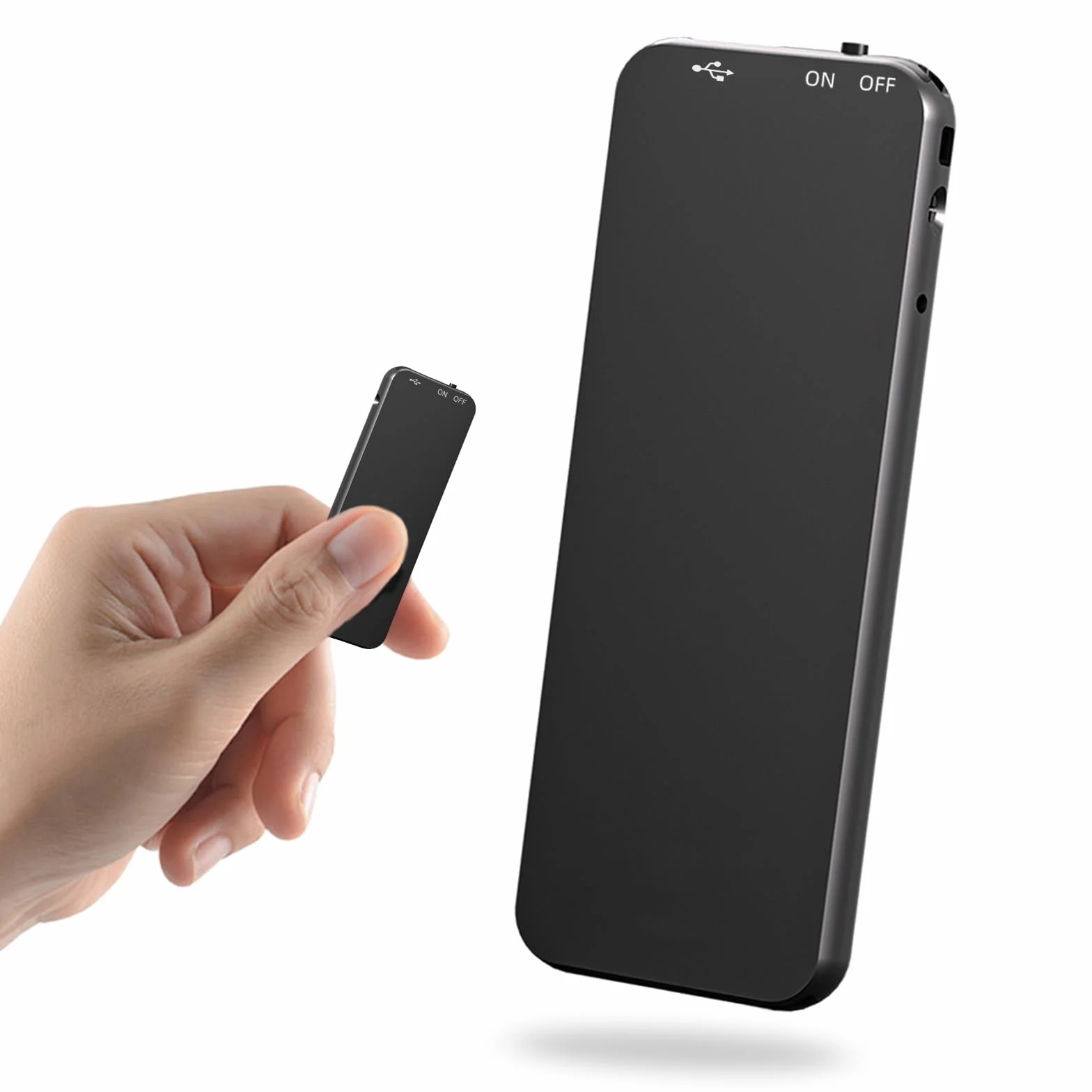40ore Registratore Vocale, 64GB Registratore con Attivazione Vocale e Riduzione del Rumore Intelligente, USB-C Registratore Audio per Università Lezioni Riunioni Interviste