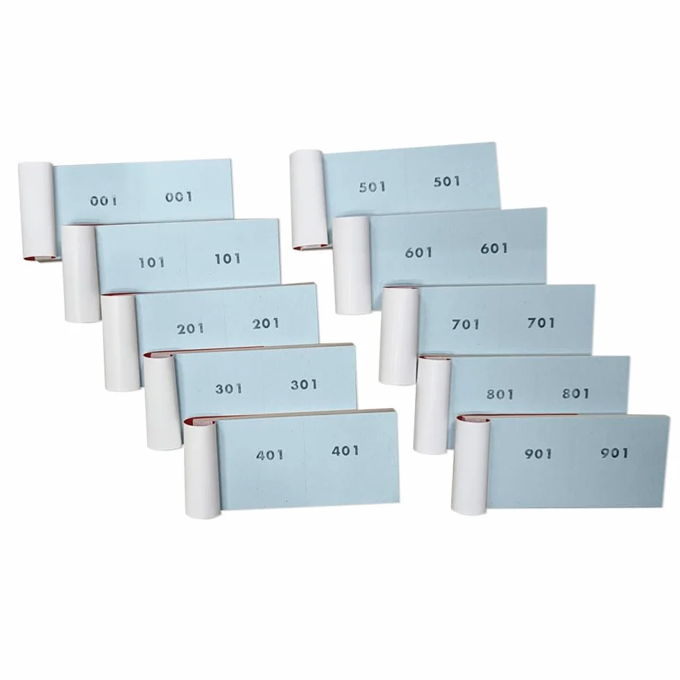 BM BeMore MOD 9 10 Blocchi numerati da 1 a 1000 13 x 6 cm