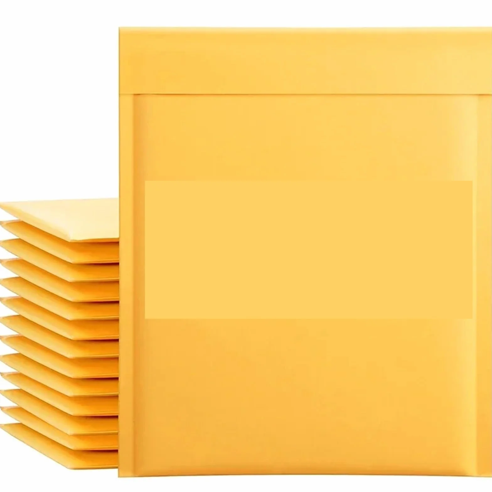 Bolla adesiva autosigillante for buste for spedizioni in carta Kraft | Borsa for buste imbottite Custodia for imballaggio postale aziendale impermeabile(18x23cm,50PCS)