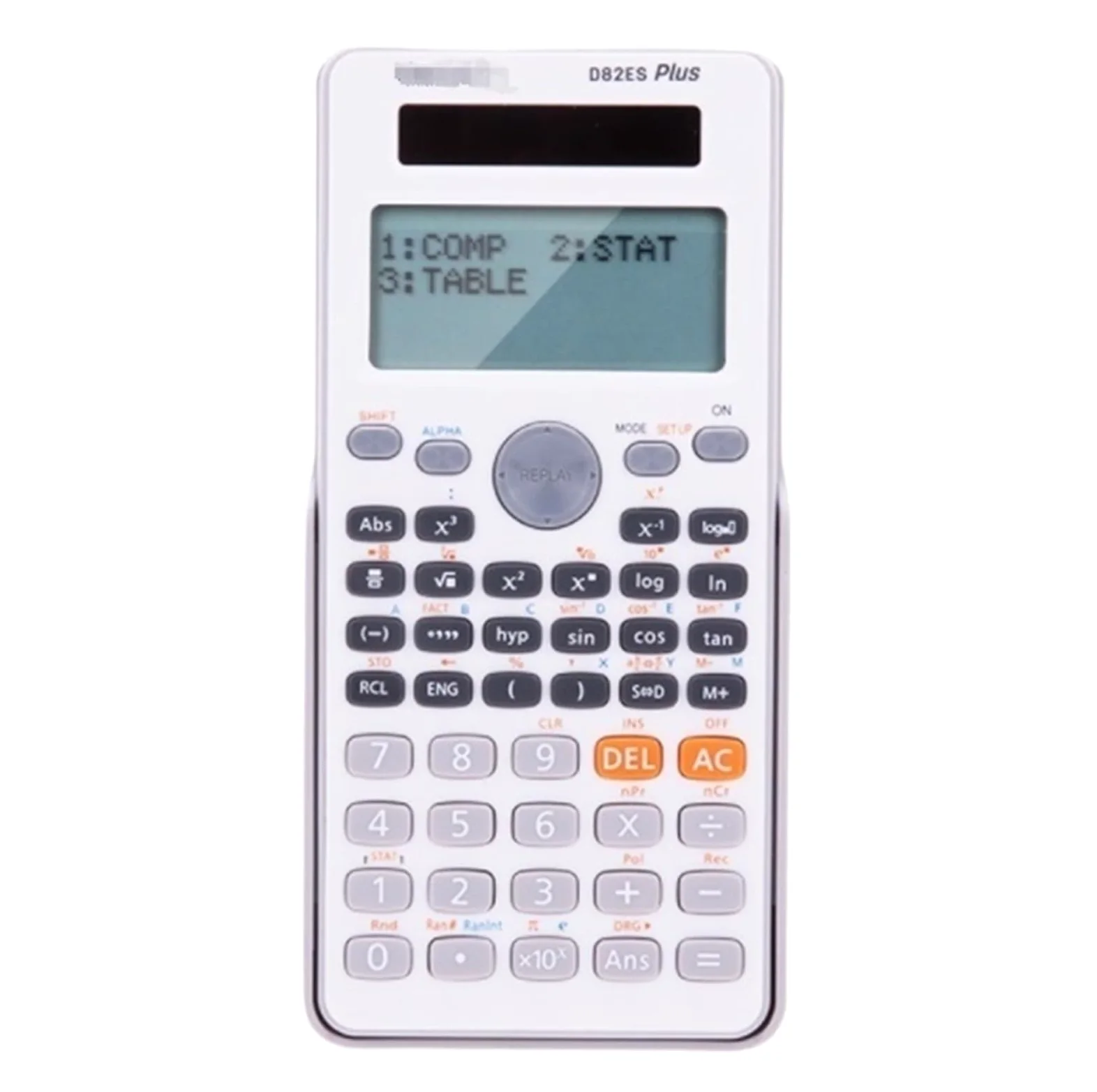 Calcolatrice Casa Ufficio Calcolatrice Solare Multifunzione con Display Widescreen A 12 Cifre for Ufficio E Classe Perfetta per Scuola(White)