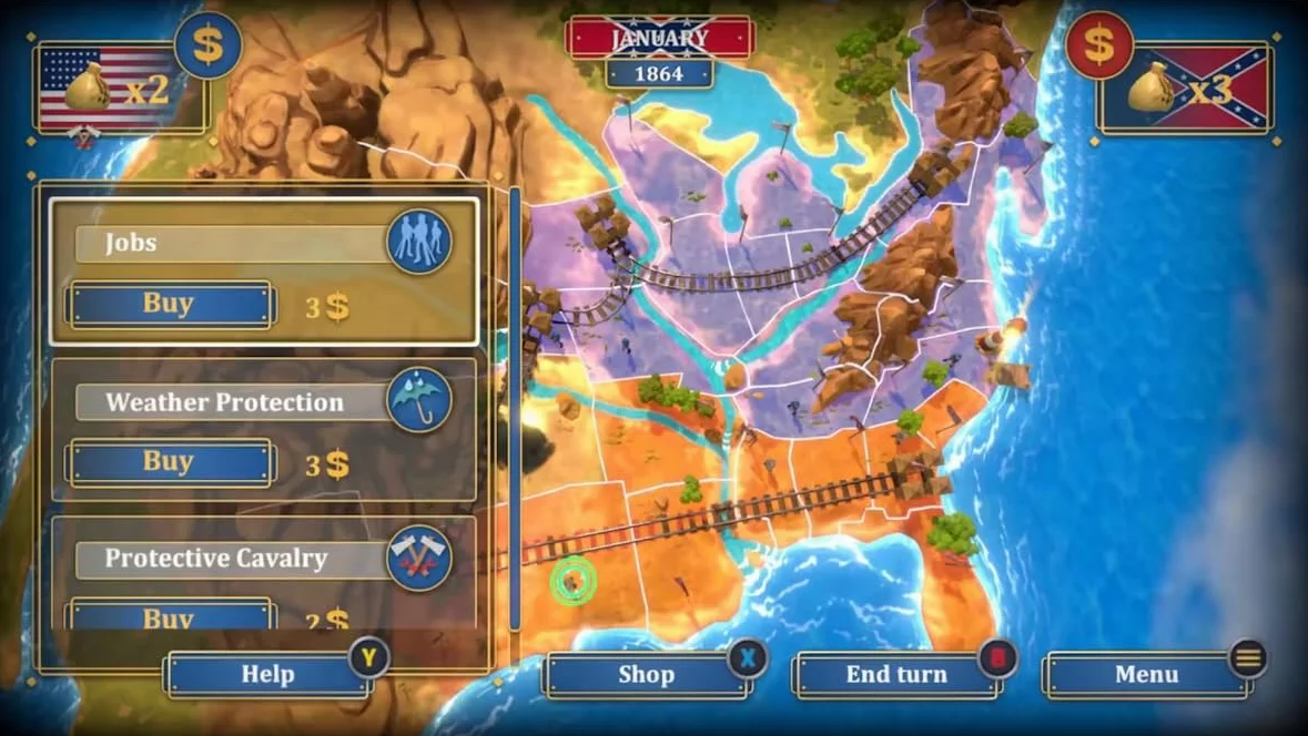 MICROÏDS THE BLUECOATS - NORTH AND SOUTH [EN/FR] (SWITCH)