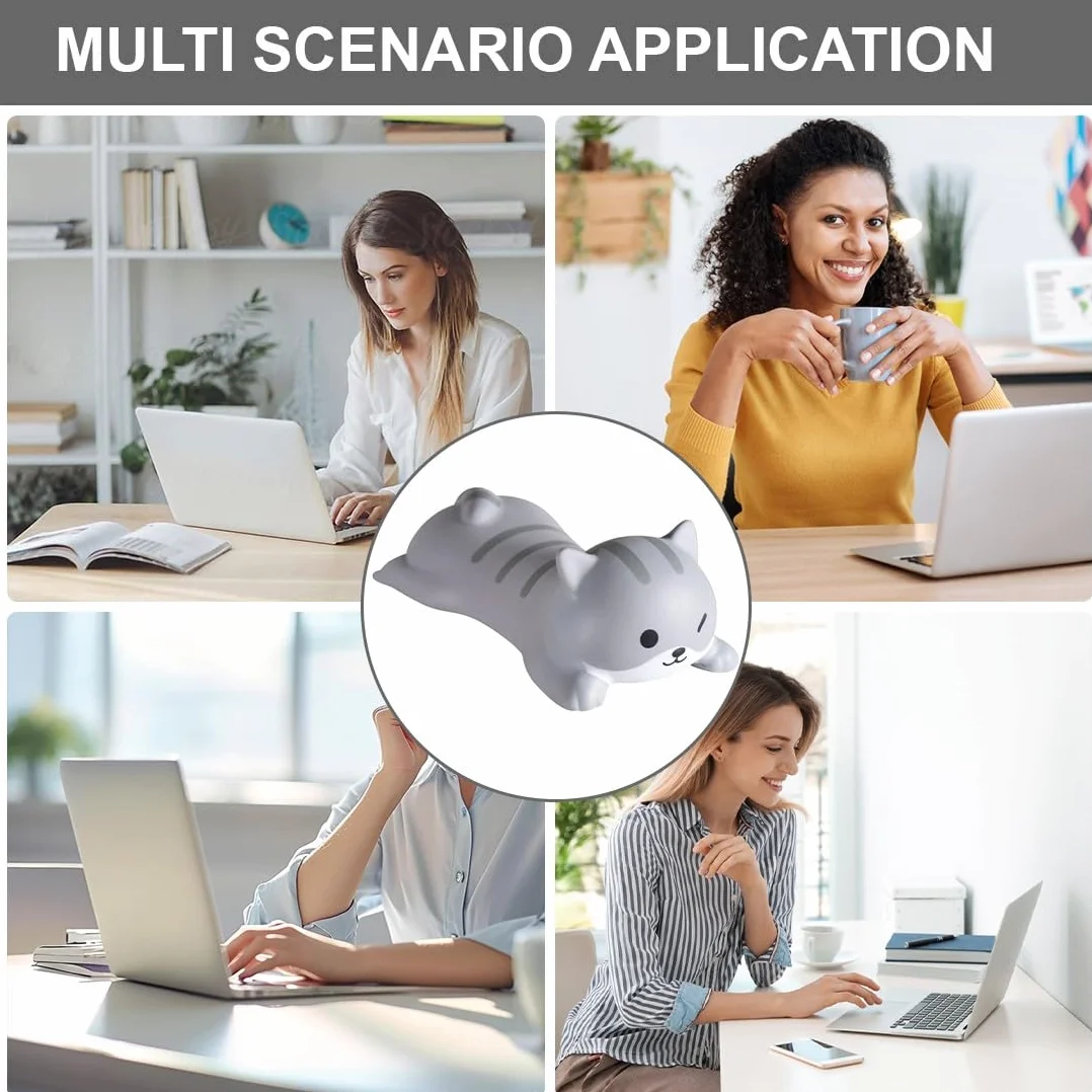 Poggiapolsi per Tastiera e Mouse Ergonomico Imbottito per Casa e Ufficio