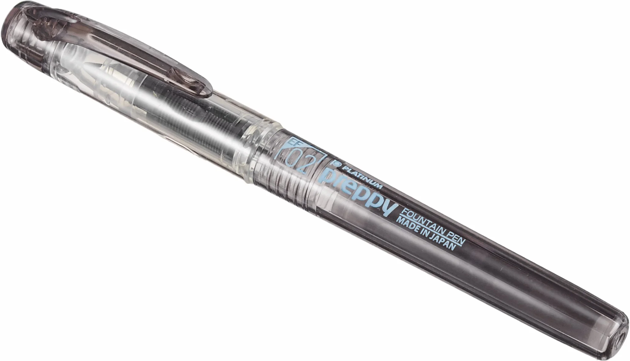 Platinum Preppy 02 Penna stilografica extra-fine Nero