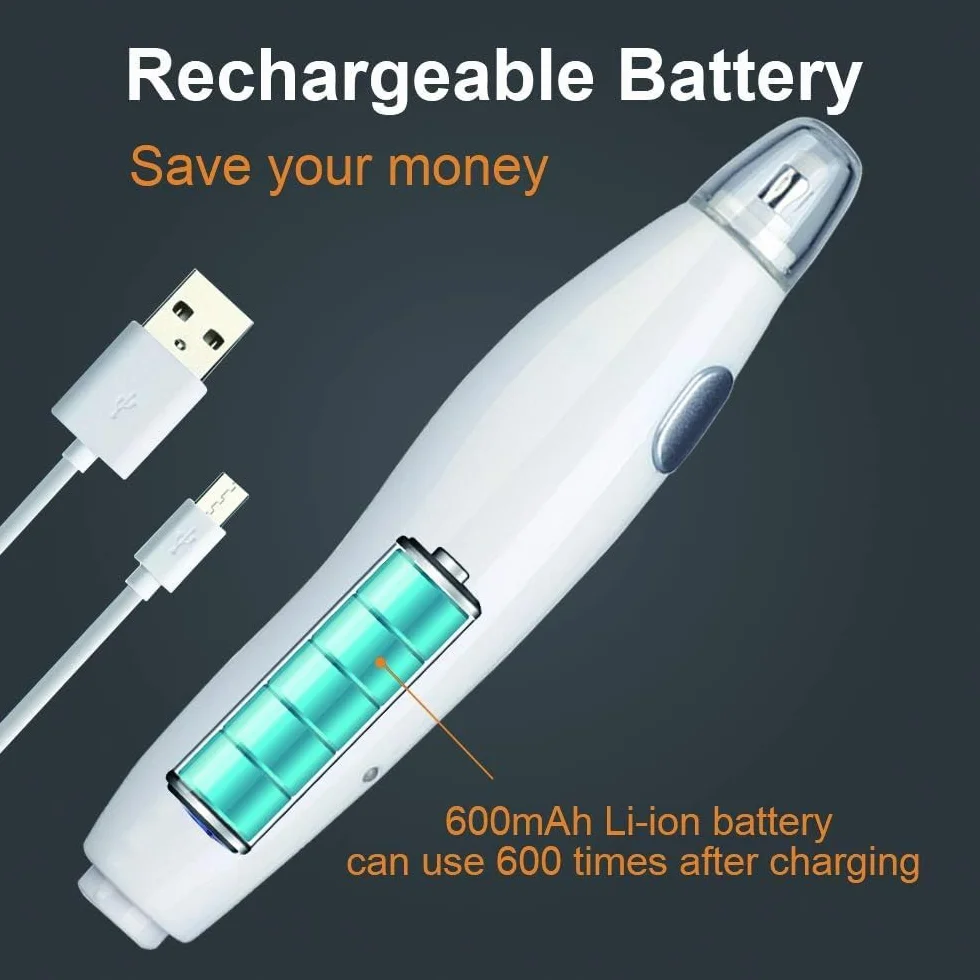 AFMAT Gomma Elettrica Ricaricabile per Artisti 140 Ricariche 2 Misure EE03