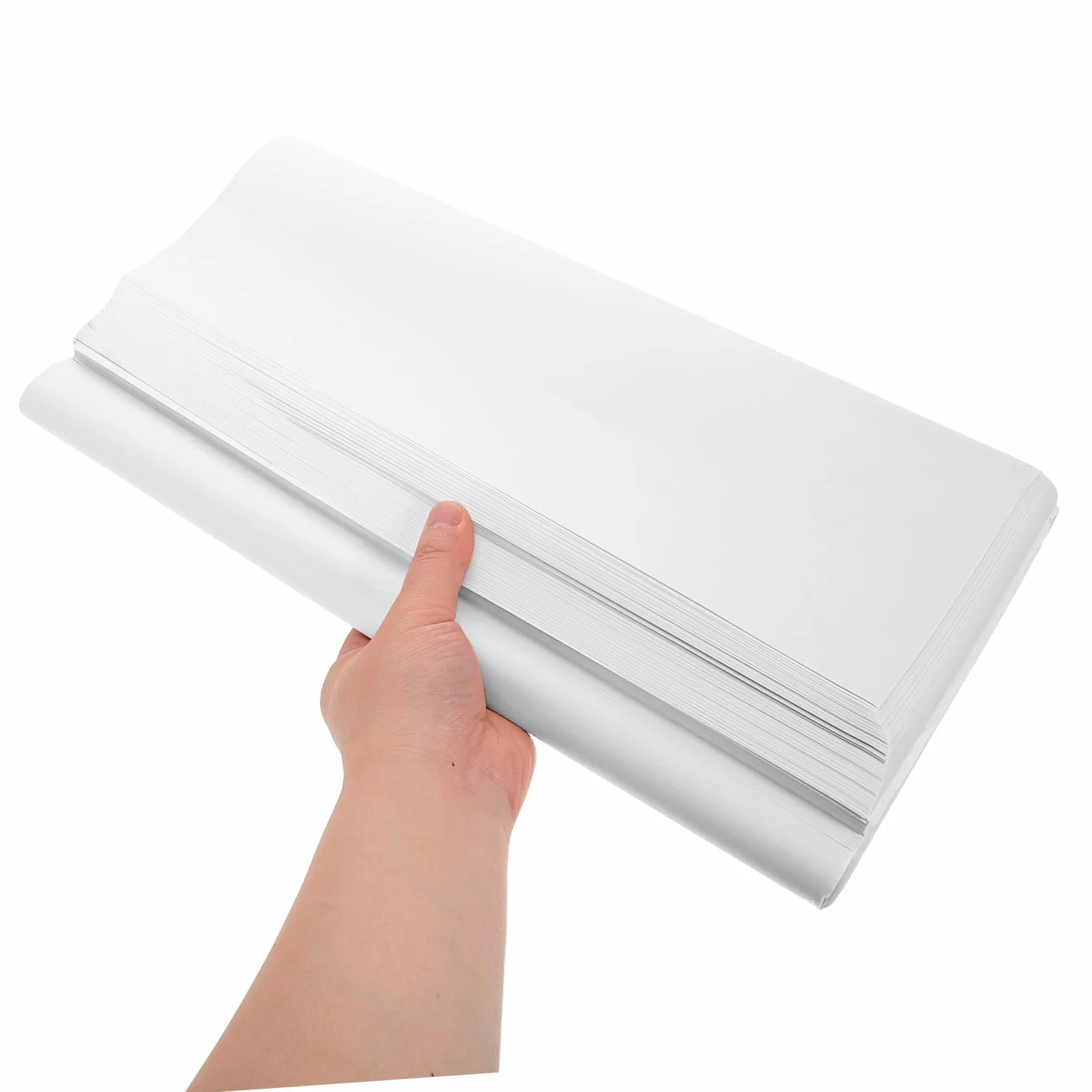 Carta da Imballaggio 100 Fogli Bianca per Movimentazione | Fogli 70x38 Cm, Carta Leggera e Comprimibile, Uso per Oggetti Fragili e Apparecchi Elettronici