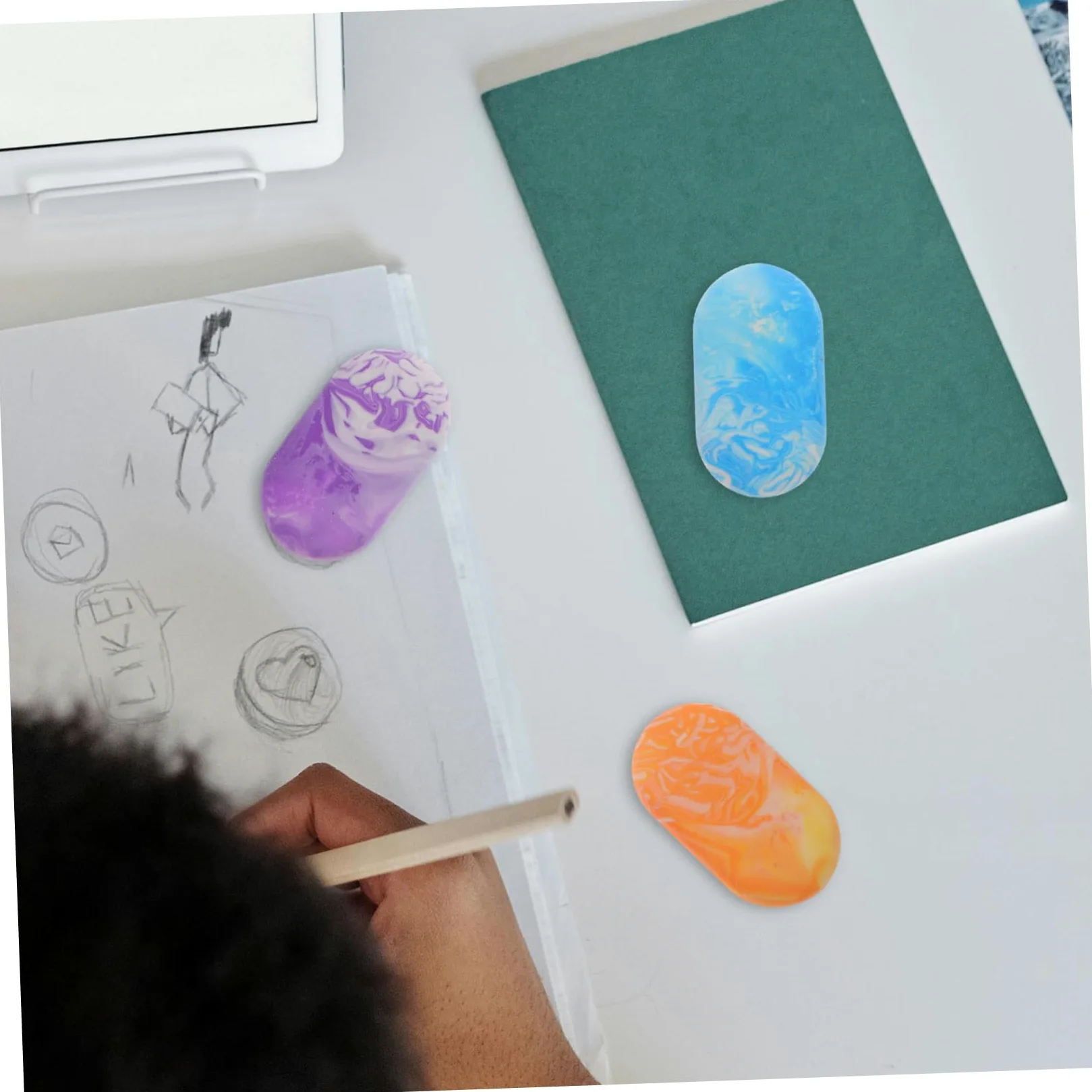 SHINEOFI 3 Set Colorati Creativi Per Accessori Cancelleria Per Scuola E Regali 12 Pezzi*3