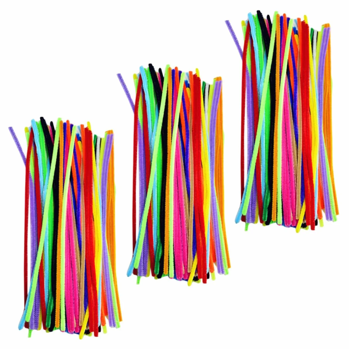 Housoutil 1200 Pezzi Scovolini Colorati per Bricolage Flessibili per Lavoretti Creativi Materiale Handmade per Progetti DIY Educativi