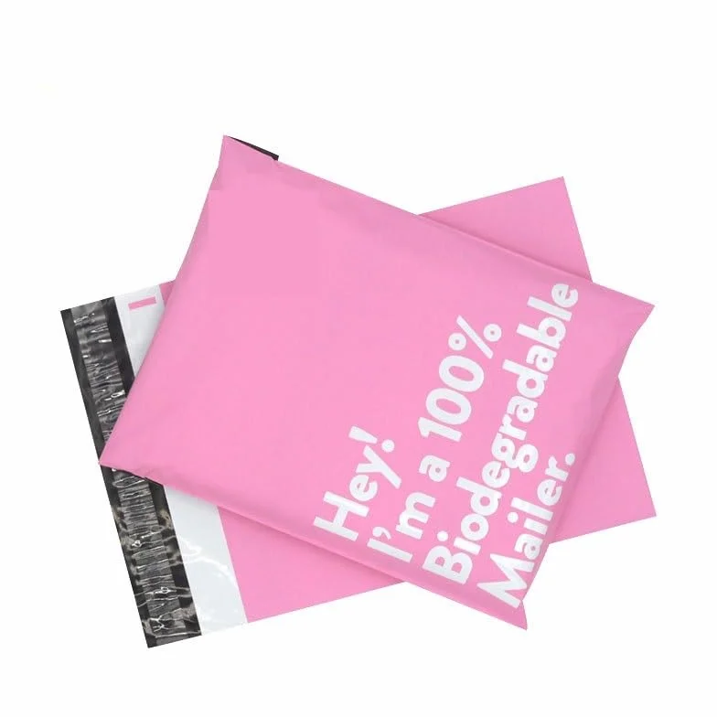 Sacchetti per Spedizioni in Plastica Sacchetti di spedizione biodegradabili al 100% 50 Pezzi Rosa Eco-Friendly Busta Postale espressa Autosigillante Addensare Mailer Corriere (Color : 38x48x4cm 50PCS