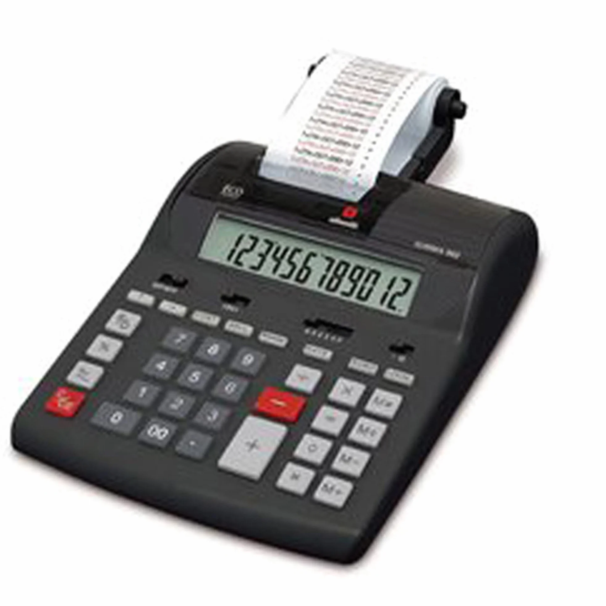 Olivetti Summa 302, Calcolatrice, Display da 12 cifre, Nero