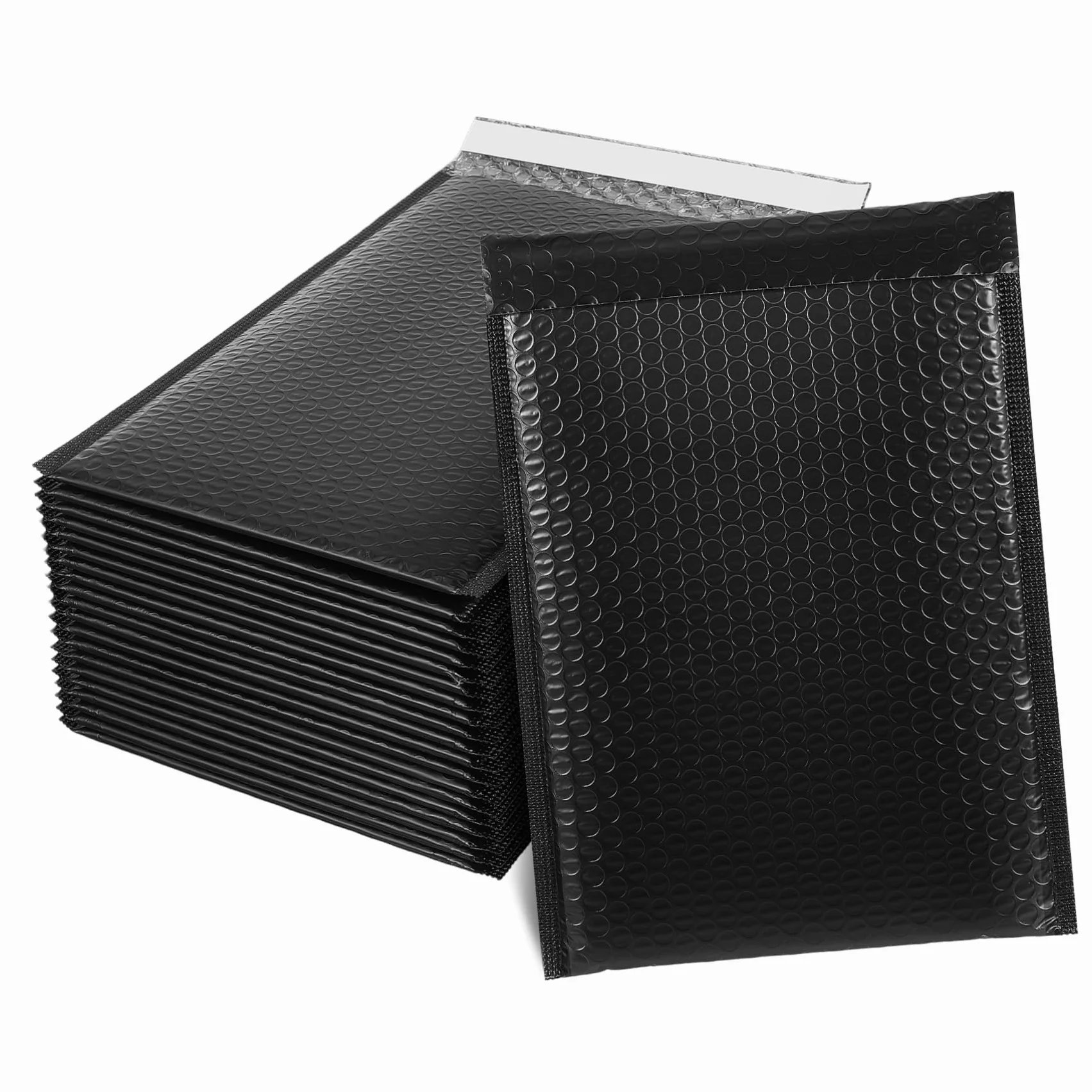Amosfun 50 Pezzi Buste Imbottite Bubble Mailer Pe Coestruso Buste per Spedizione Autosigillanti per Oggetti Fragili per Abbigliamento
