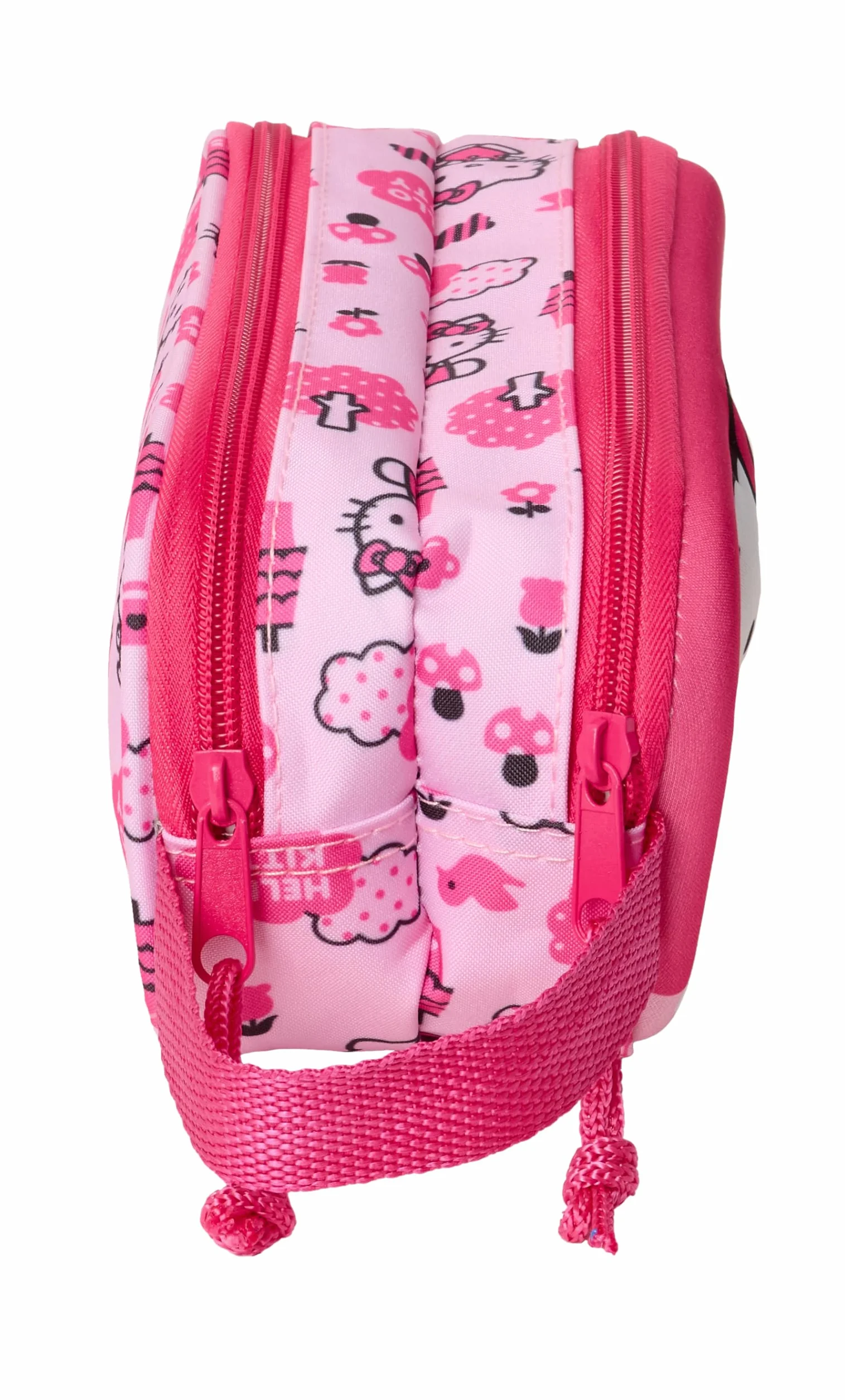 Safta HELLO KITTY 3D Astuccio doppio 3D per bambini 21 x 6 x 8 cm Rosa
