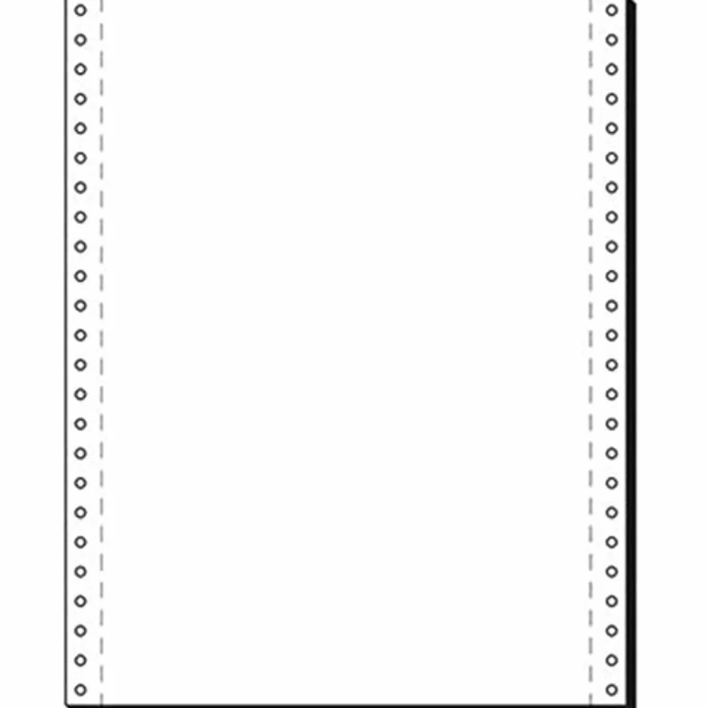 Sigel 12376 - Carta in modulo continuo, 12" x 375 mm (A3 orizzontale), 60 g, 2.000 fogli