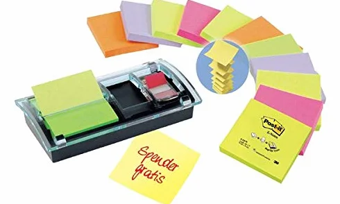 Post-it Z-Notes - Dispenser per appunti, 12 blocchi