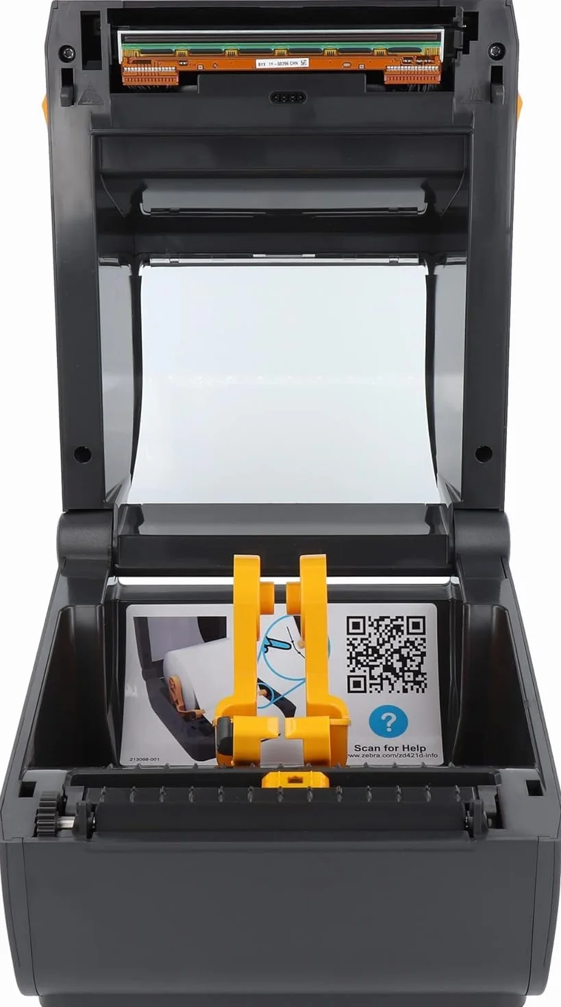 Zebra ZD421d, 8 punti/mm (203dpi), RTC, USB, USB Host, Bluetooth (BLE), Ethernet (LAN) - ZD4A042-D0EE00EZ