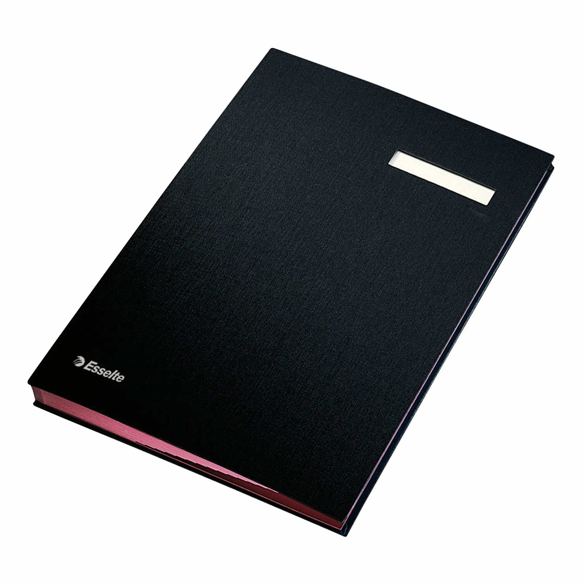 ESSELTE Libro firma 20 scomparti Nero