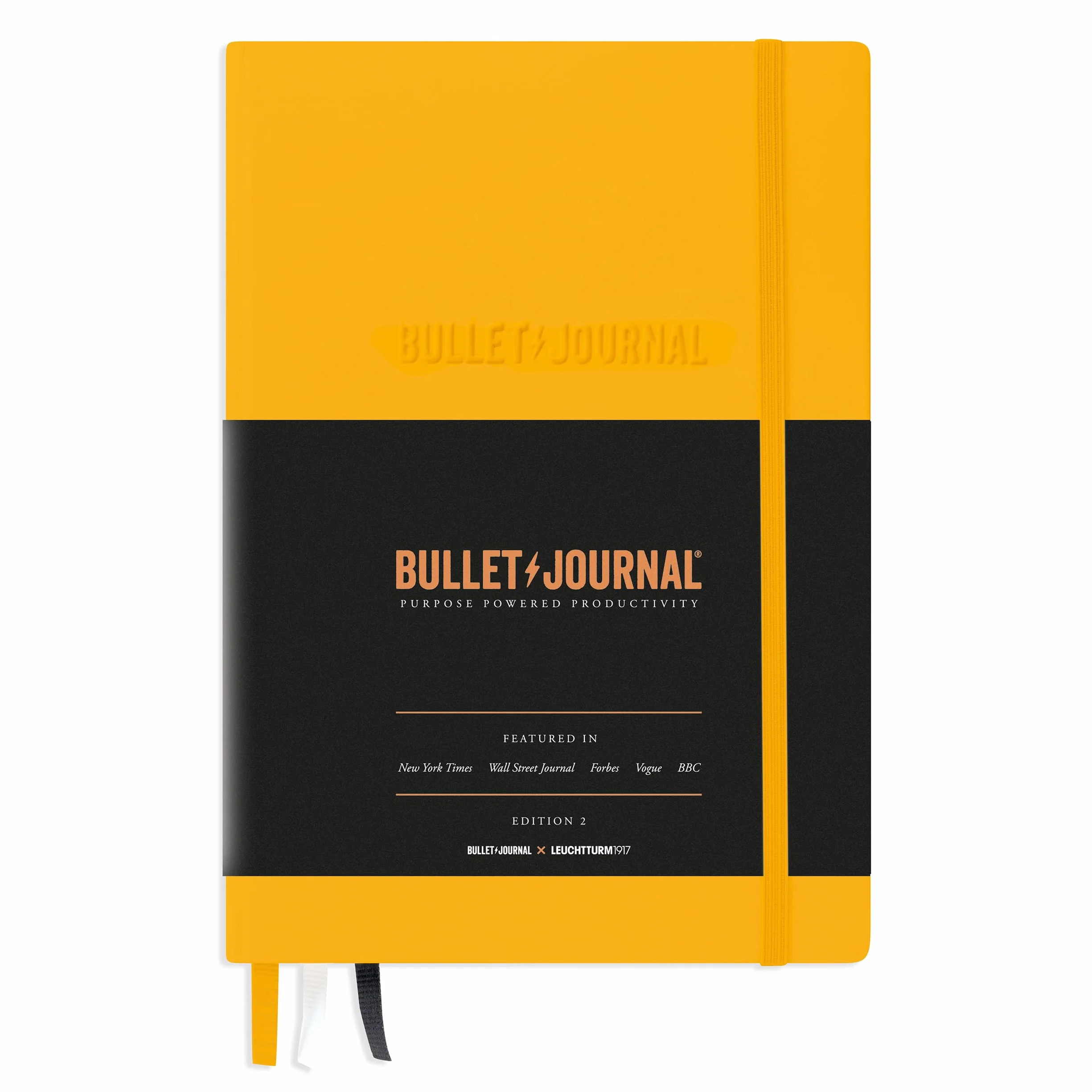 LEUCHTTURM1917 Bullet Journal Edition 2 Medium A5 Copertina rigida 206 pagine 120 g/m² Carta Puntini Yellow24