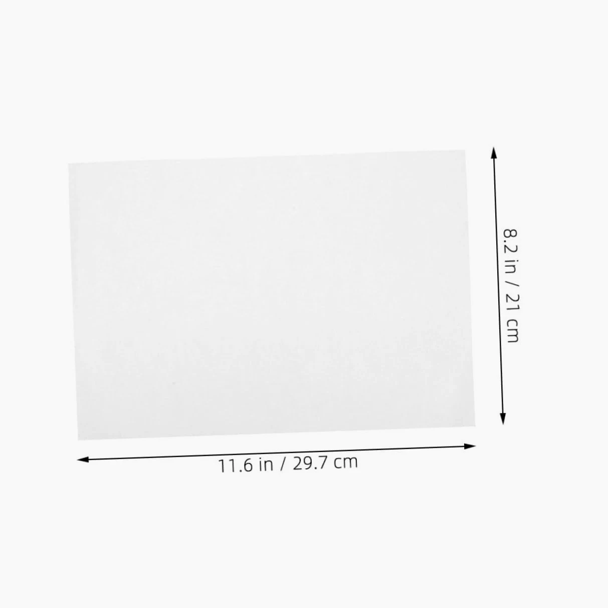 Holibanna 100 Fogli Carta Stampabile Per Etichette Carta Autoadesiva Per Stampante Carta Per Etichette Resistente a Strappi e Graffi Superficie Liscia