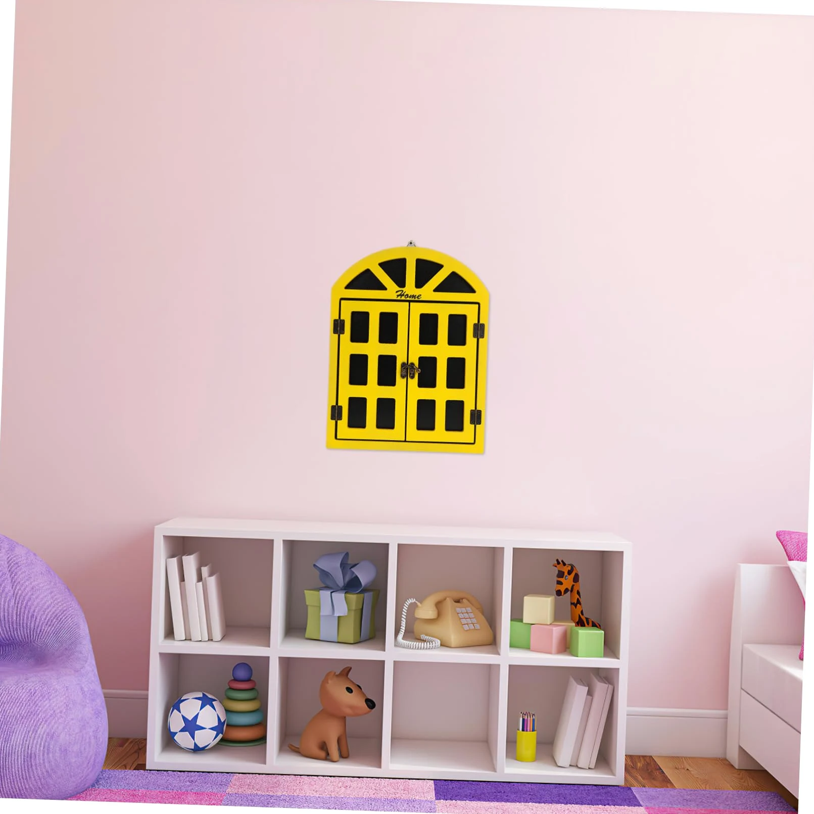 STOBOK Lavagna Da Appendere in Legno Per Finestra Design Retrò Lavagna Riutilizzabile Per Decorare Casa Ufficio e Negozio