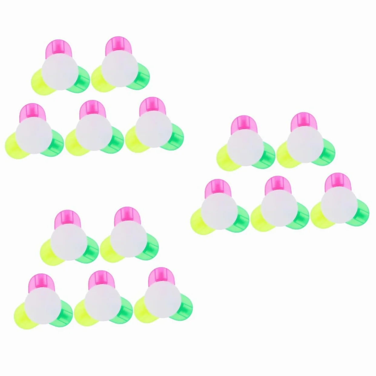 Artibetter 3 set Evidenziatori Penne Fluorescenti Pennarelli Fluorescenti Penne Colorate Portatili Cancelleria Per Studenti Pennarelli Per Prendere Appunti 5 pezzi * 3