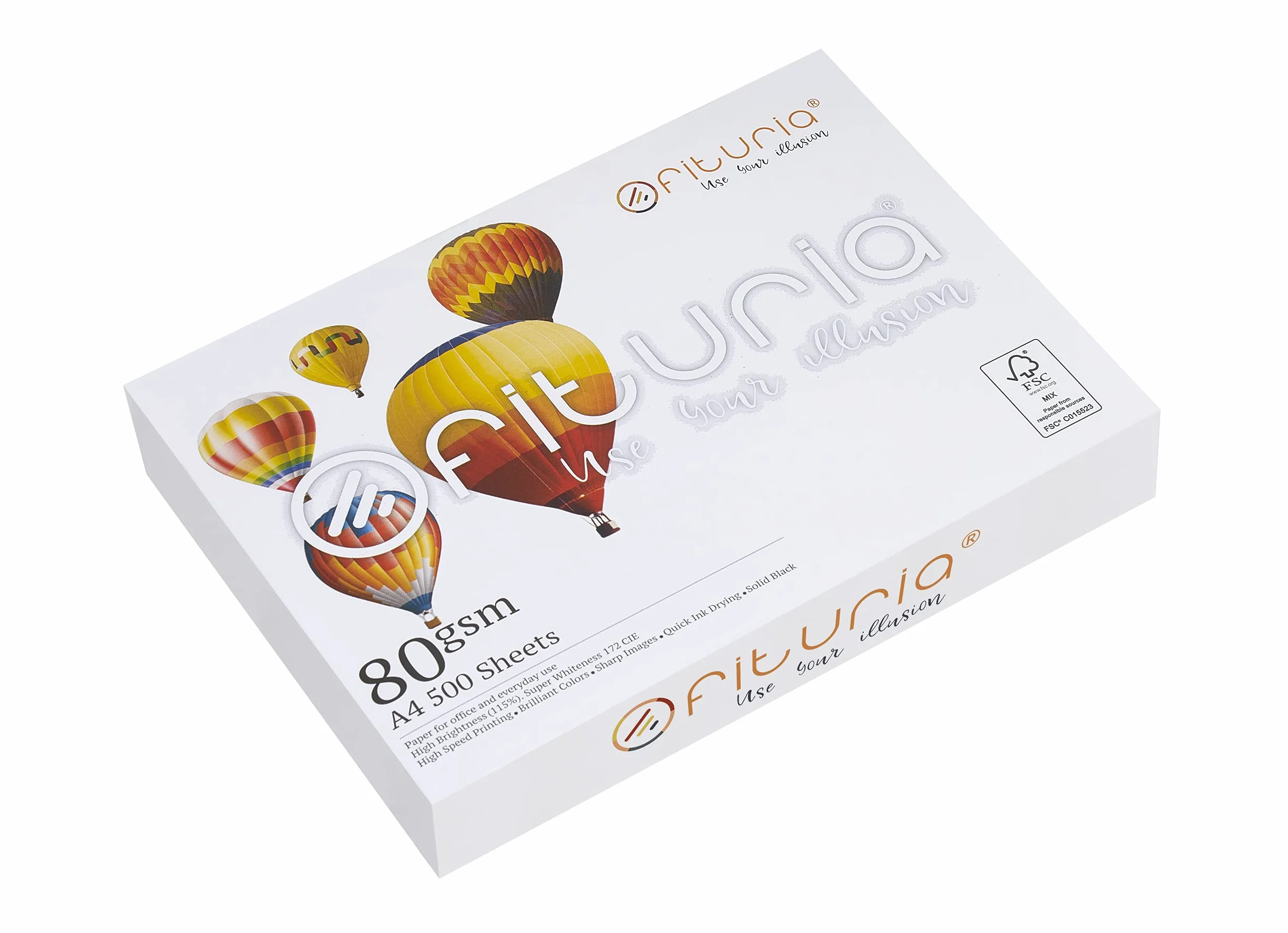 OFITURIA Carta multiuso A4 80 gms 500 fogli