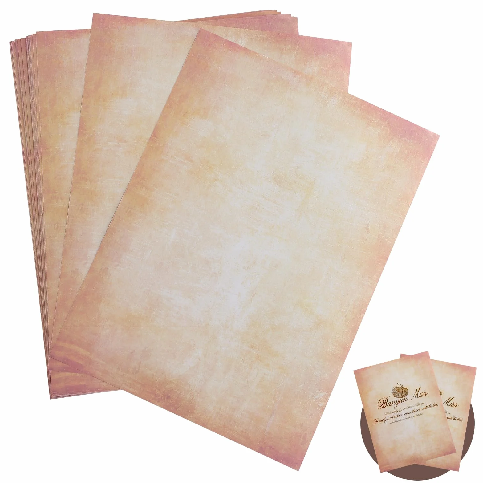 Carta pergamena A4 287x211mm 100g per stampanti inkjet laser scrivibile a mano